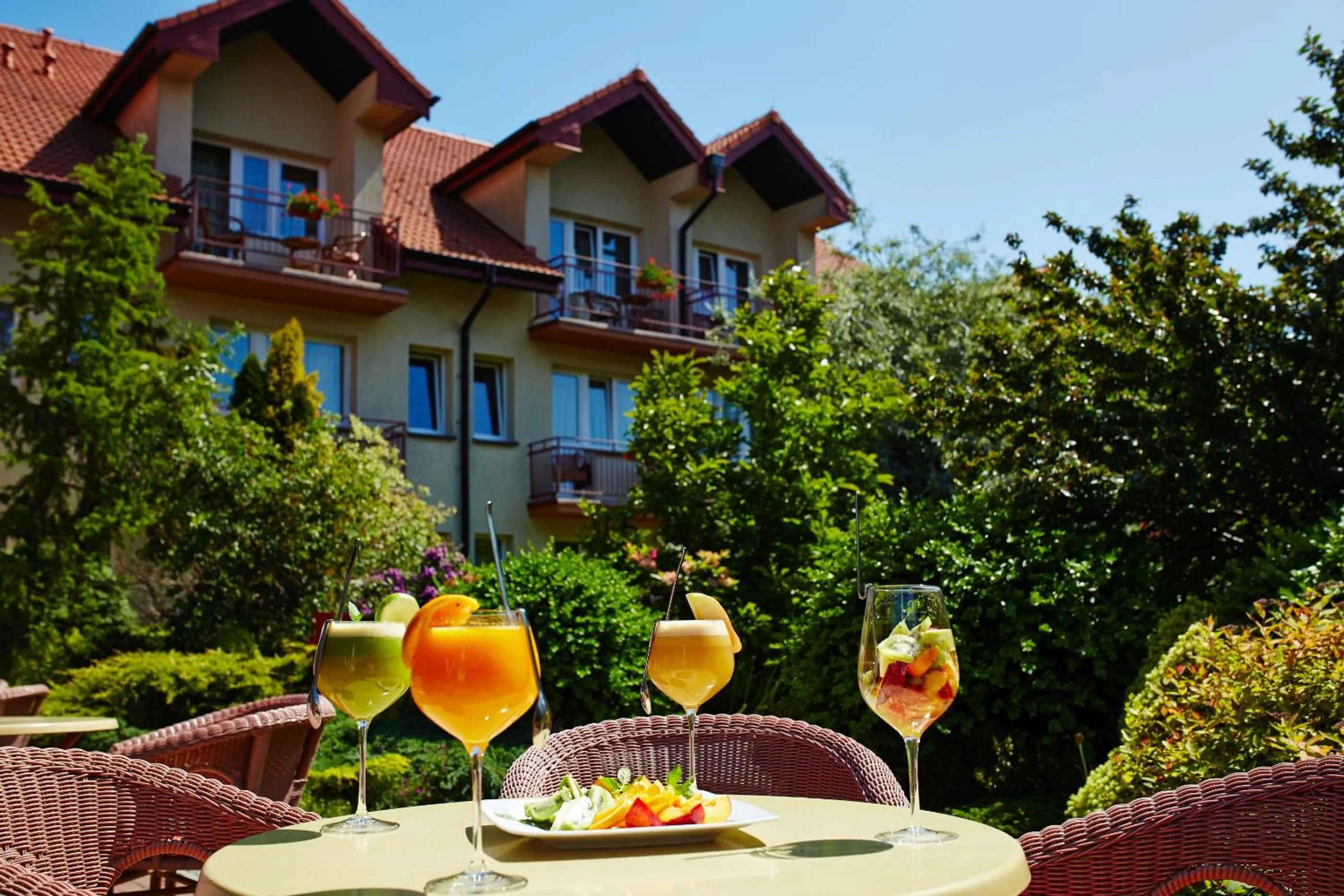 Food and drinks in Kormoran Medispa