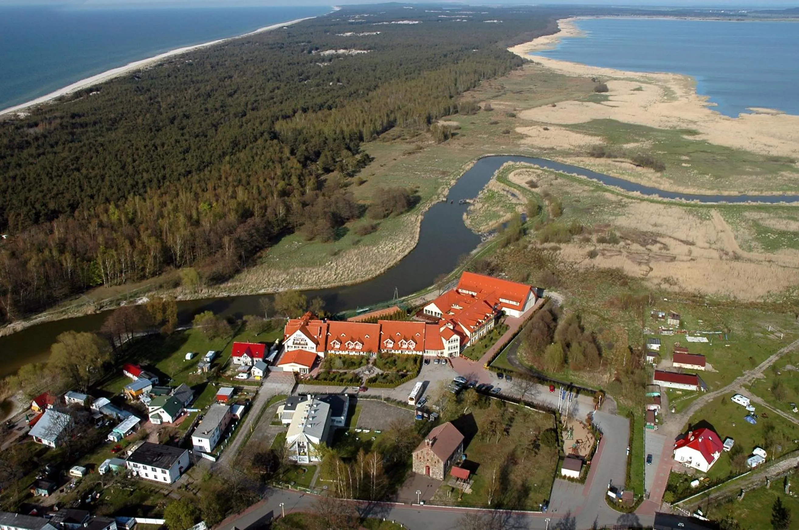 Bird's eye view in Kormoran Medispa