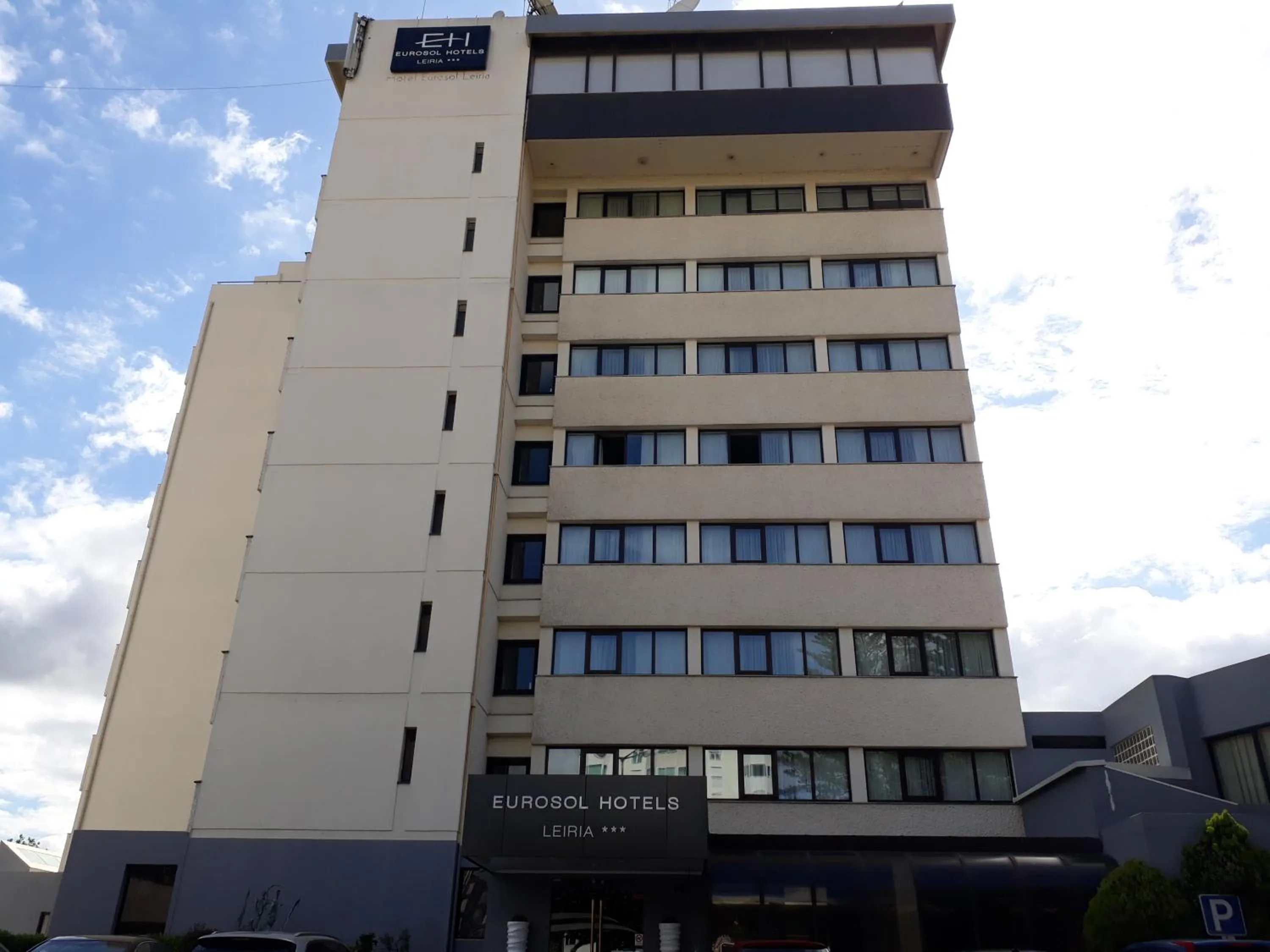 Property building in Hotel Eurosol Leiria & Jardim