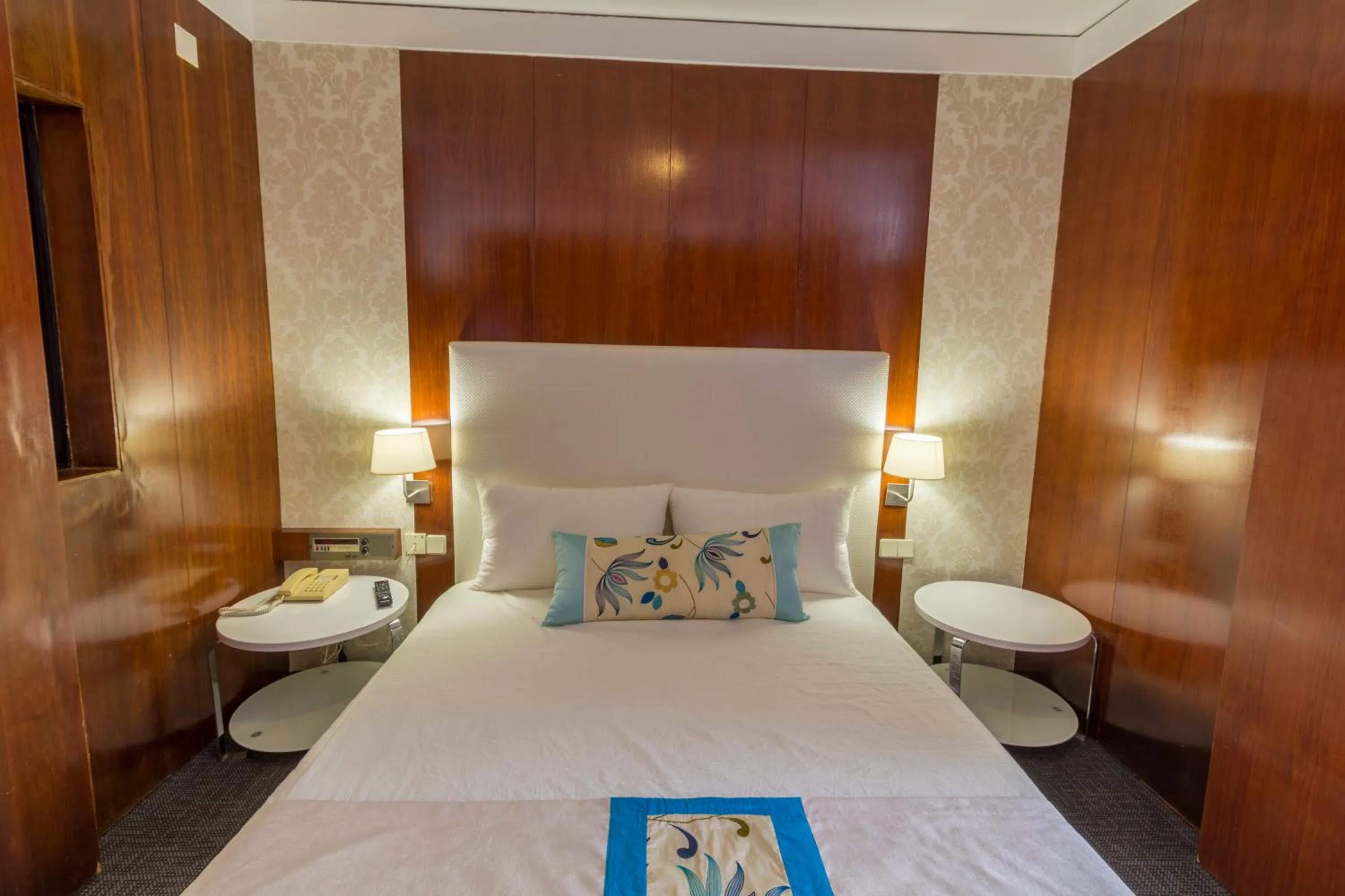 Bed in Hotel Eurosol Leiria & Jardim