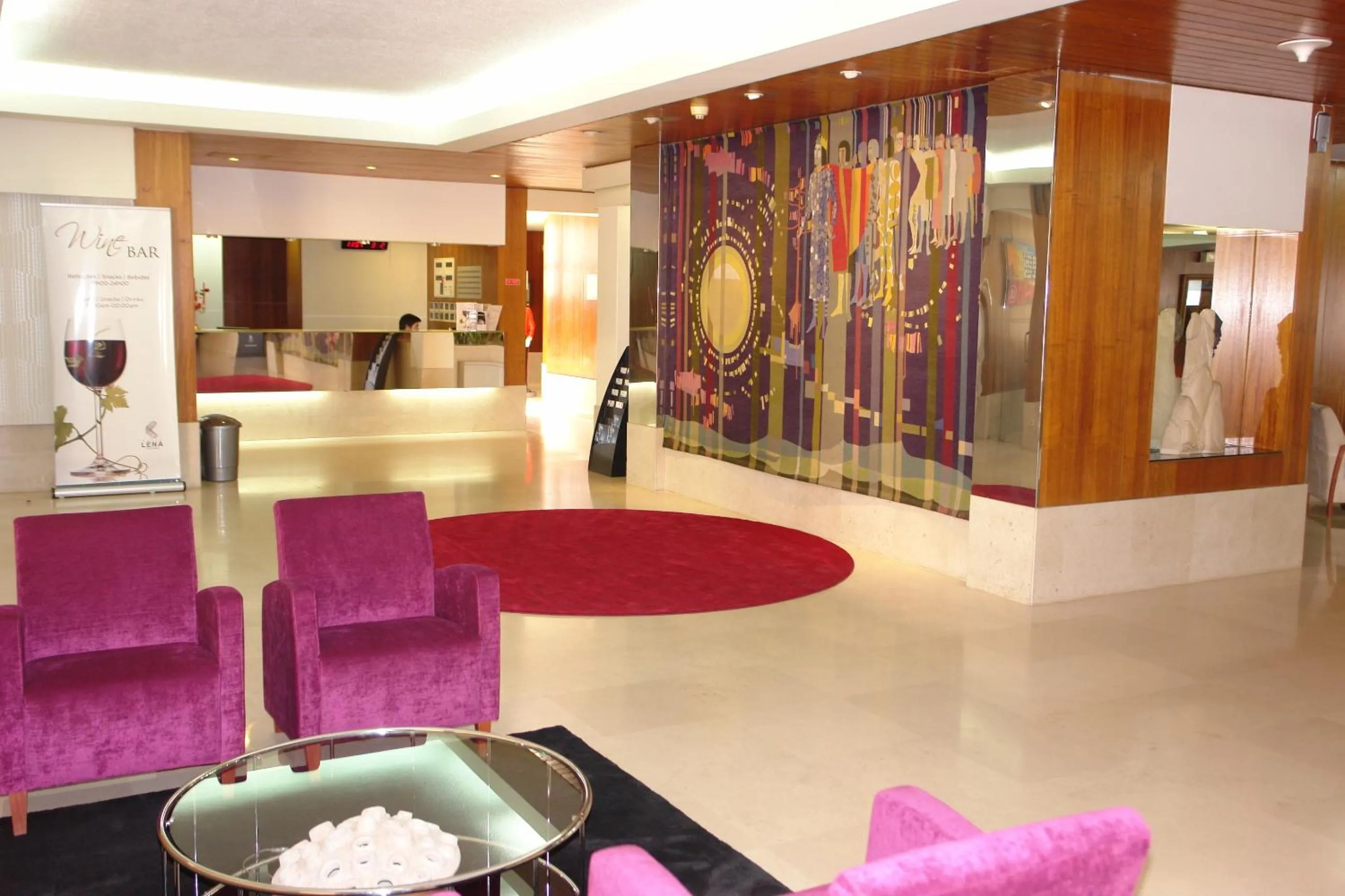 Lobby or reception in Hotel Eurosol Leiria & Jardim