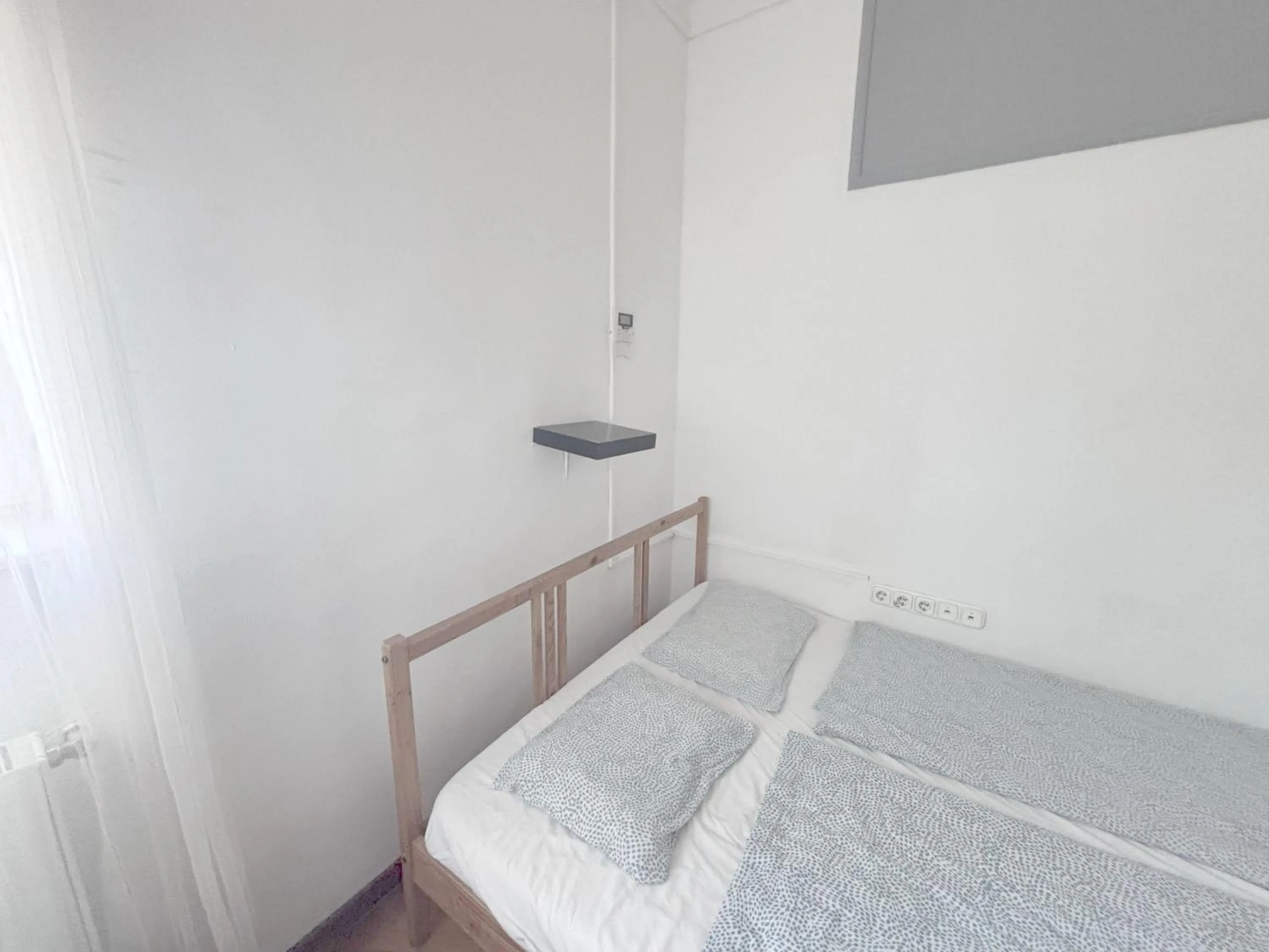 Bed in Artist Guest House