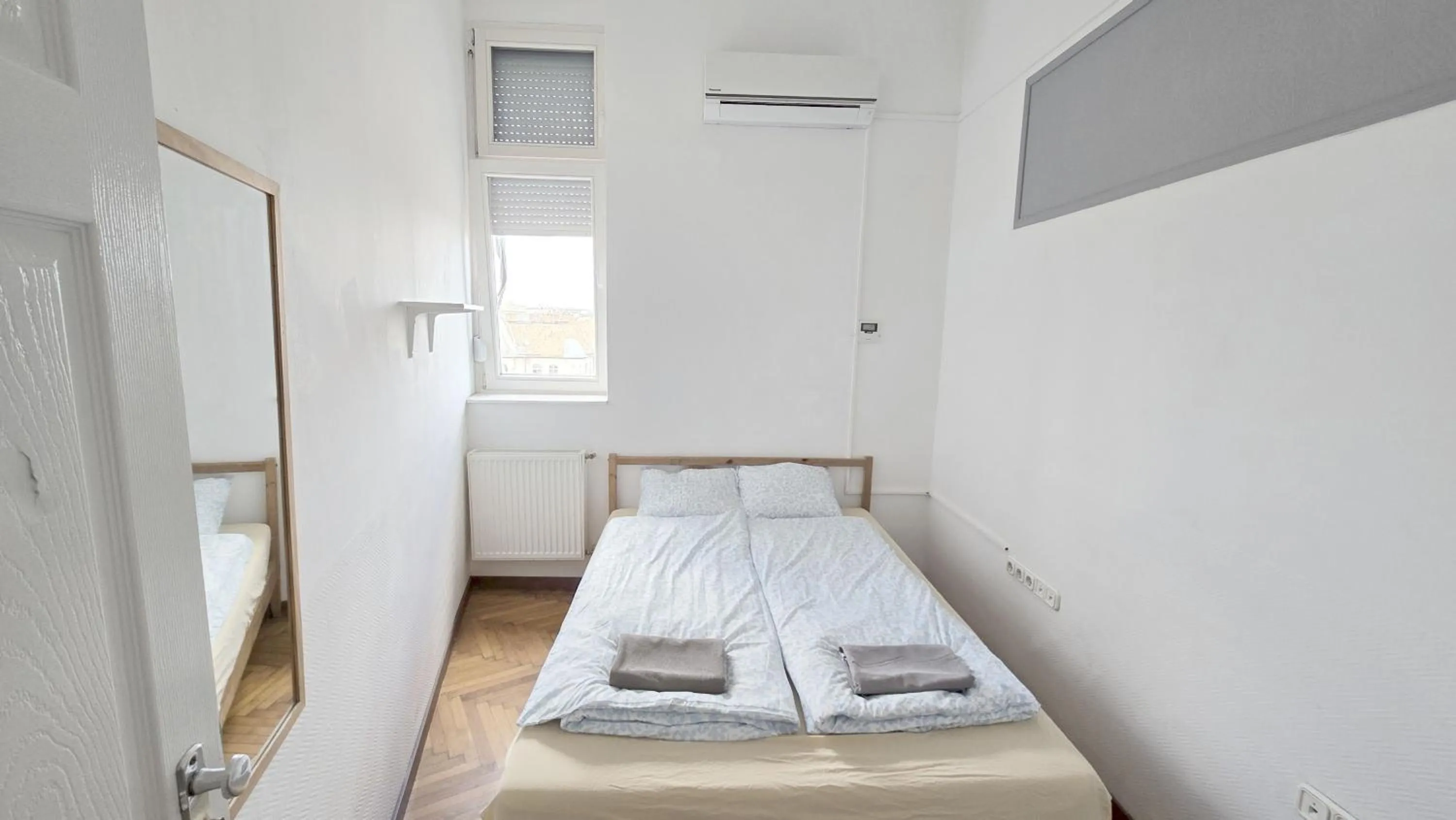 Bed in Artist Guest House