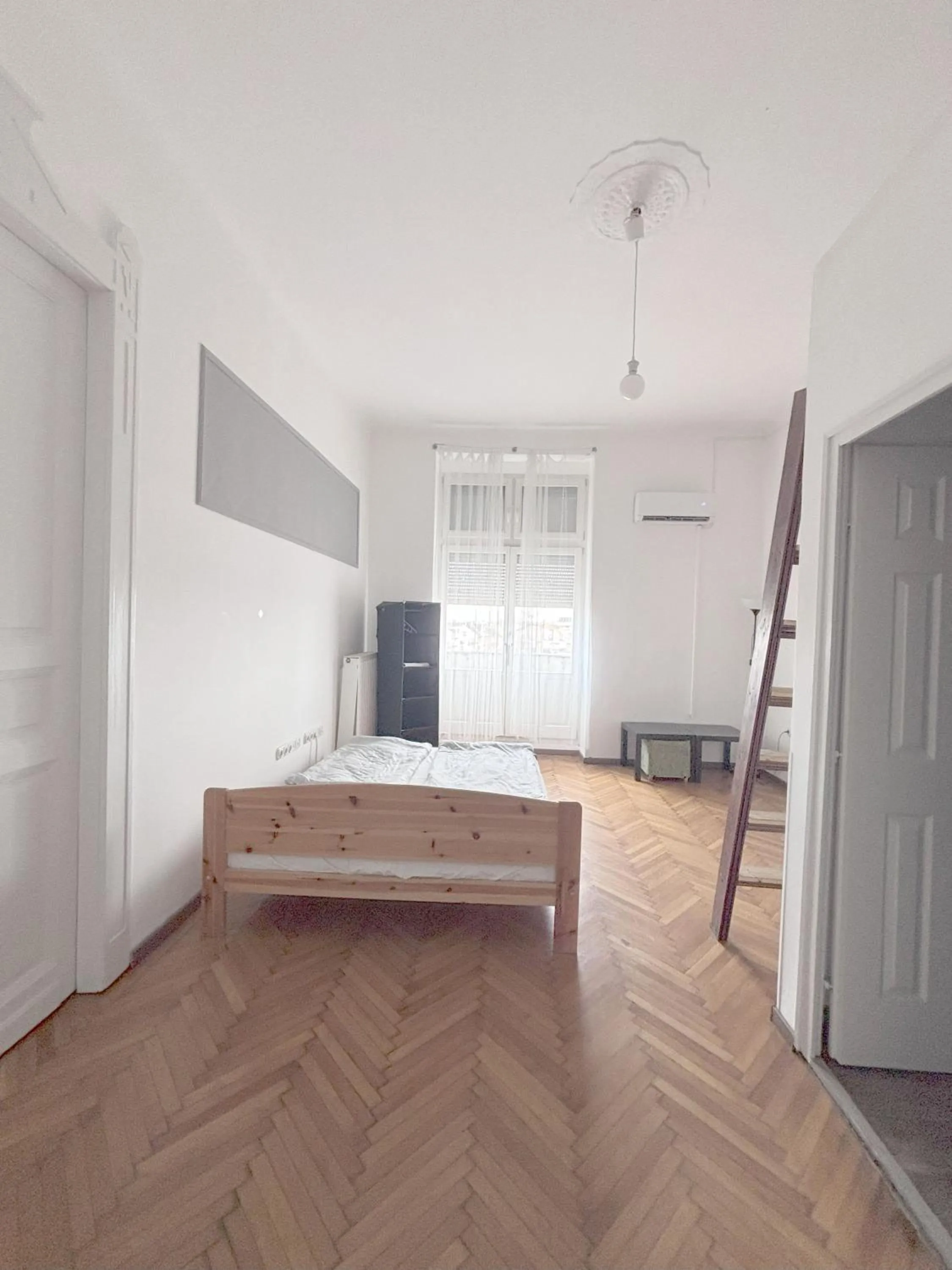 Bed in Artist Guest House