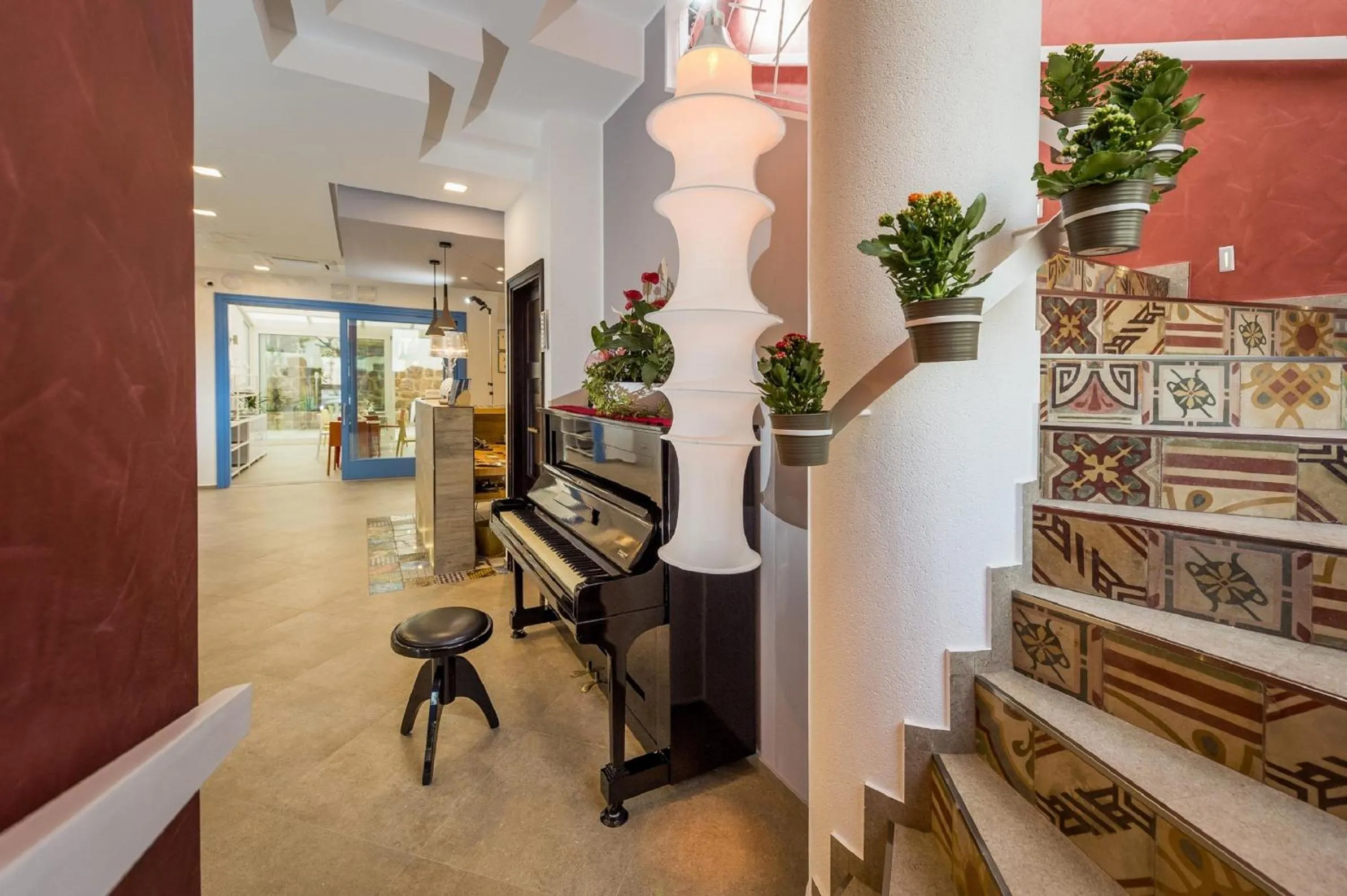 Decorative detail in Hotel Vento del Sud