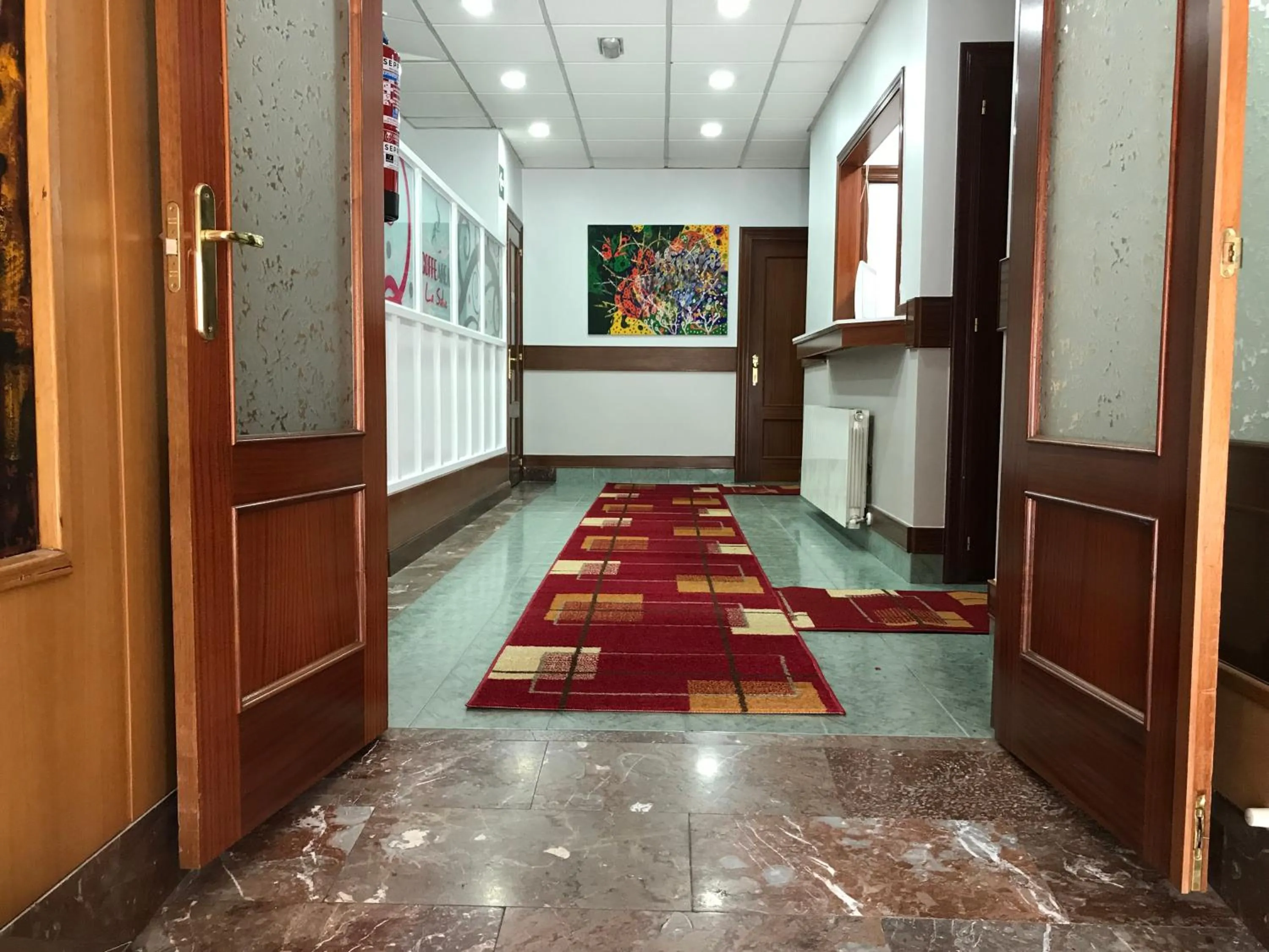 Lobby or reception in Pensión La Salve