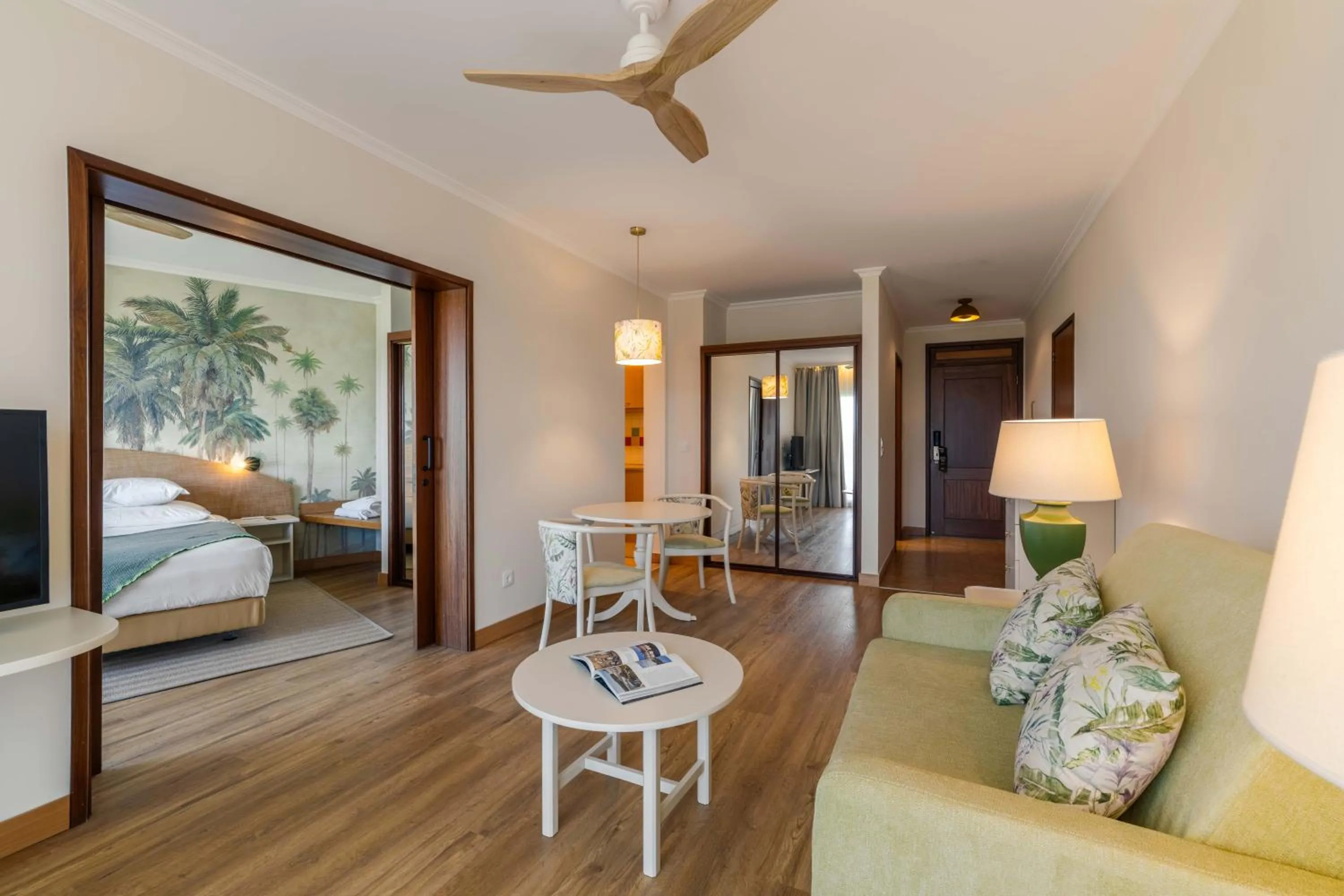 Living room, Bed in Pestana Ocean Bay Resort