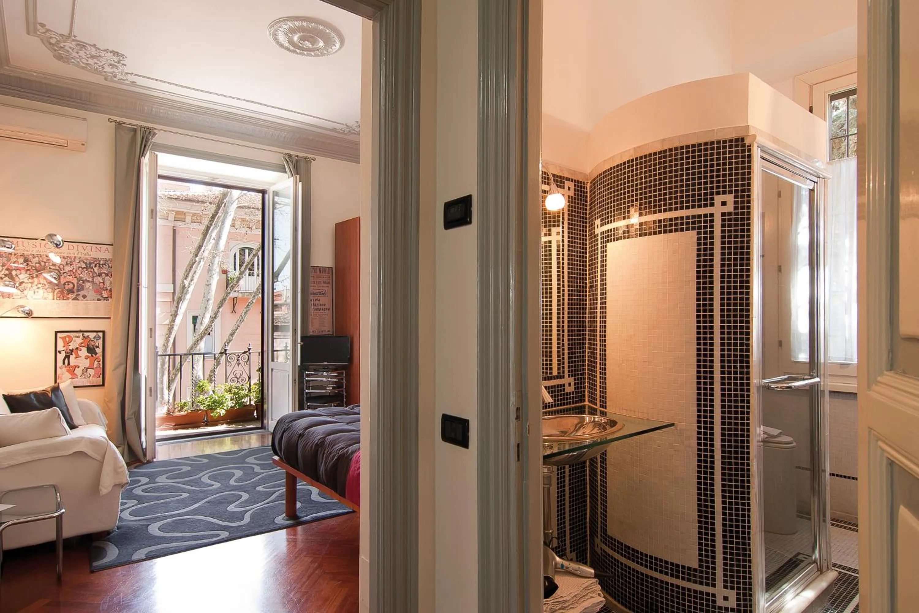 Bathroom in Il Boom B&B