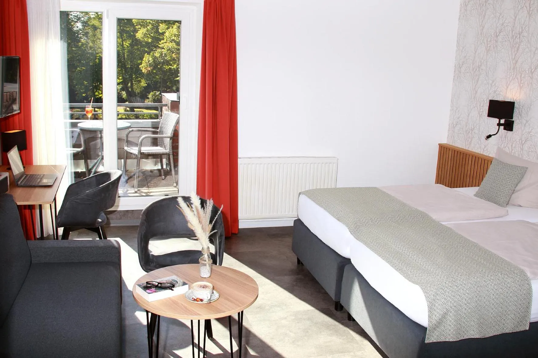 Photo of the whole room, Bed in Hotel Quellenhof