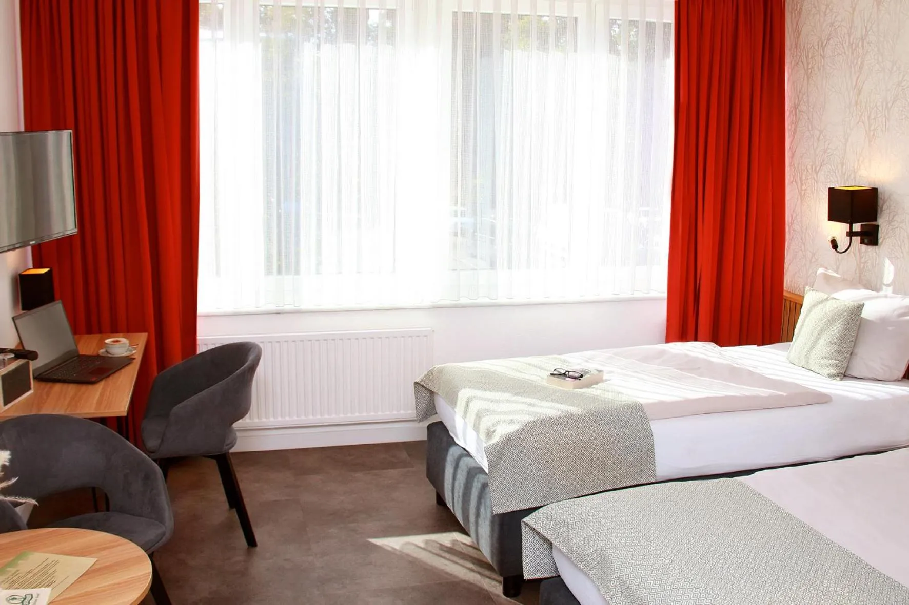 Photo of the whole room, Bed in Hotel Quellenhof