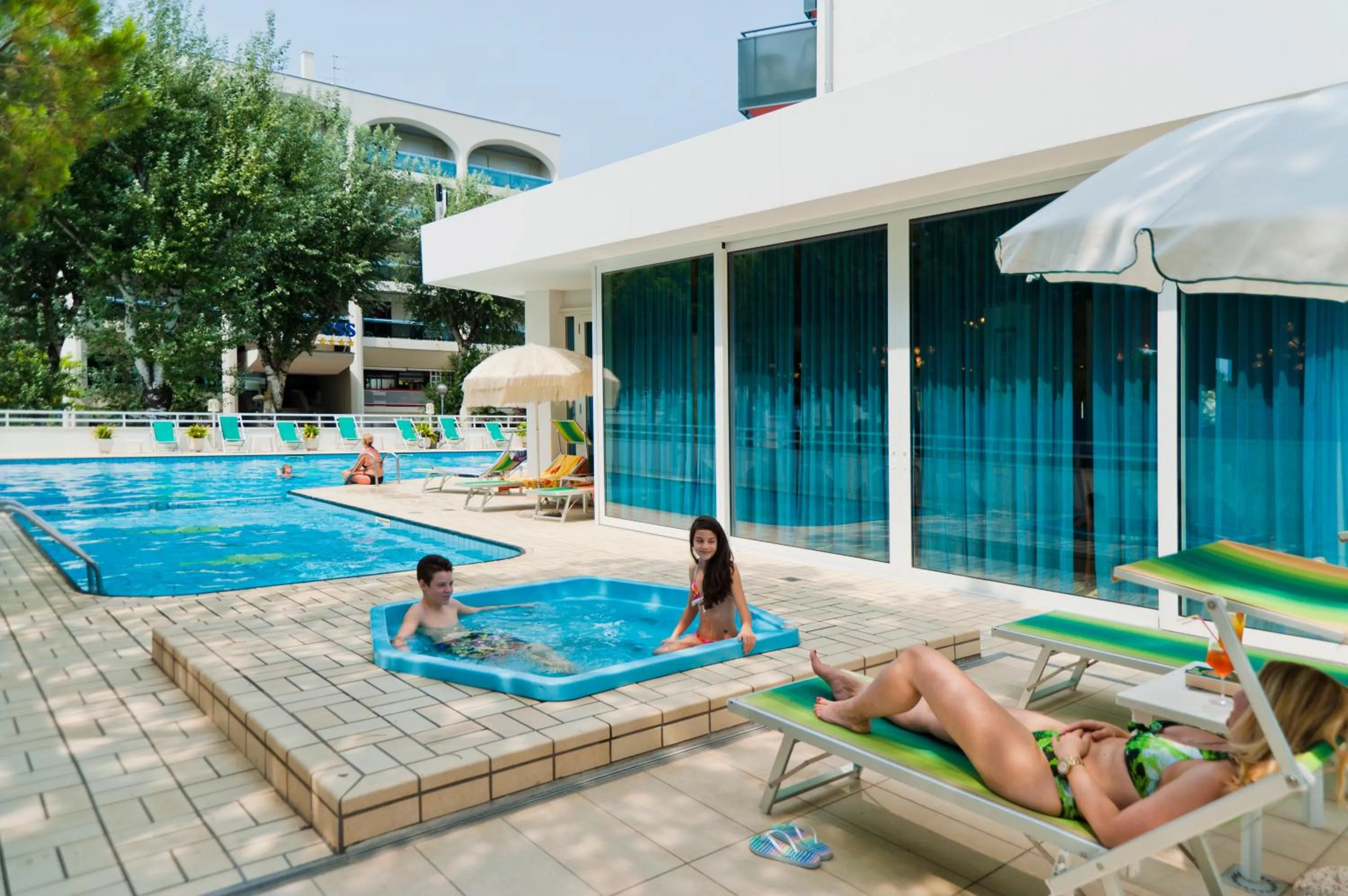Swimming pool in Hotel Gimm