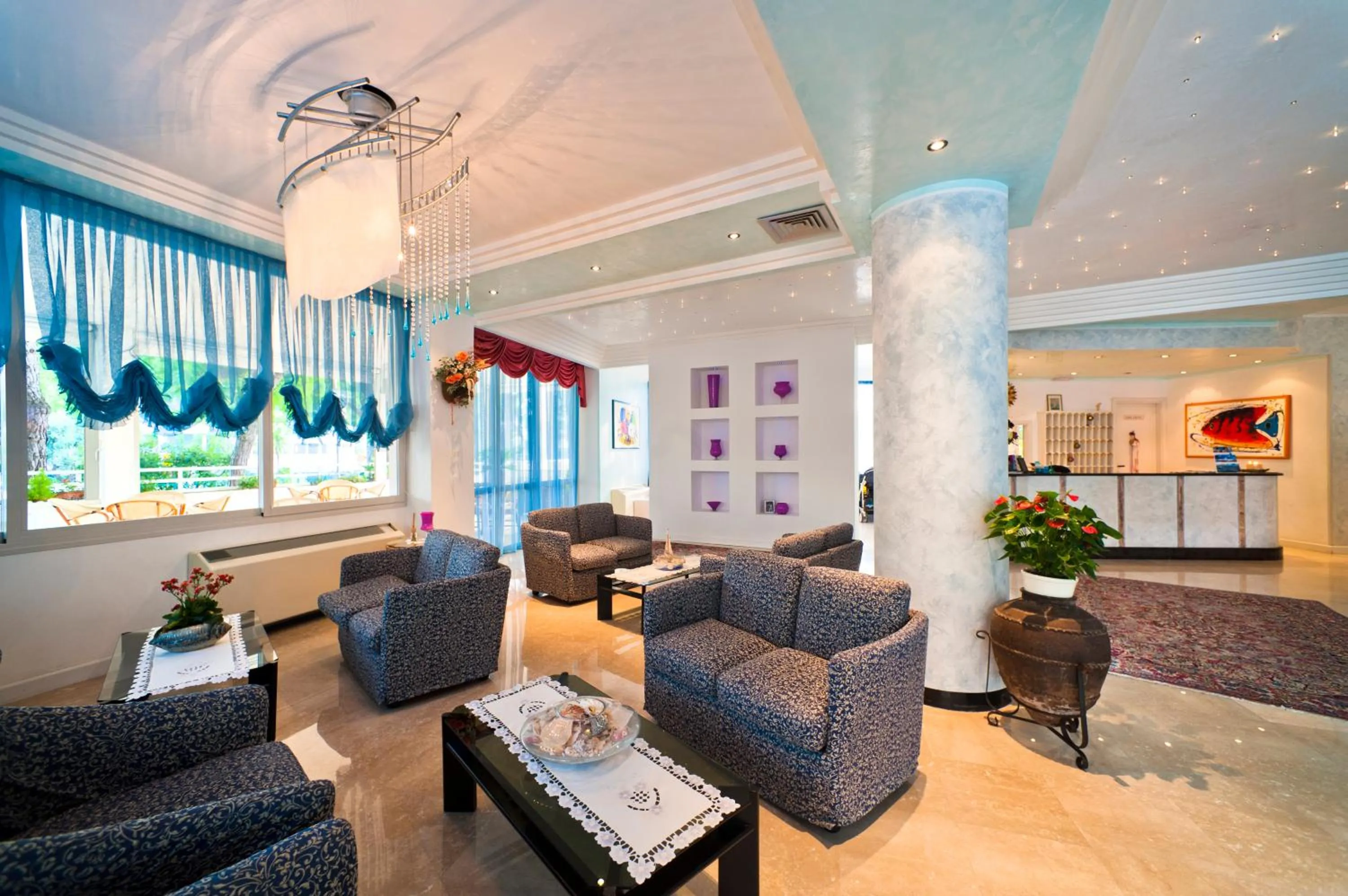 Lobby or reception in Hotel Gimm