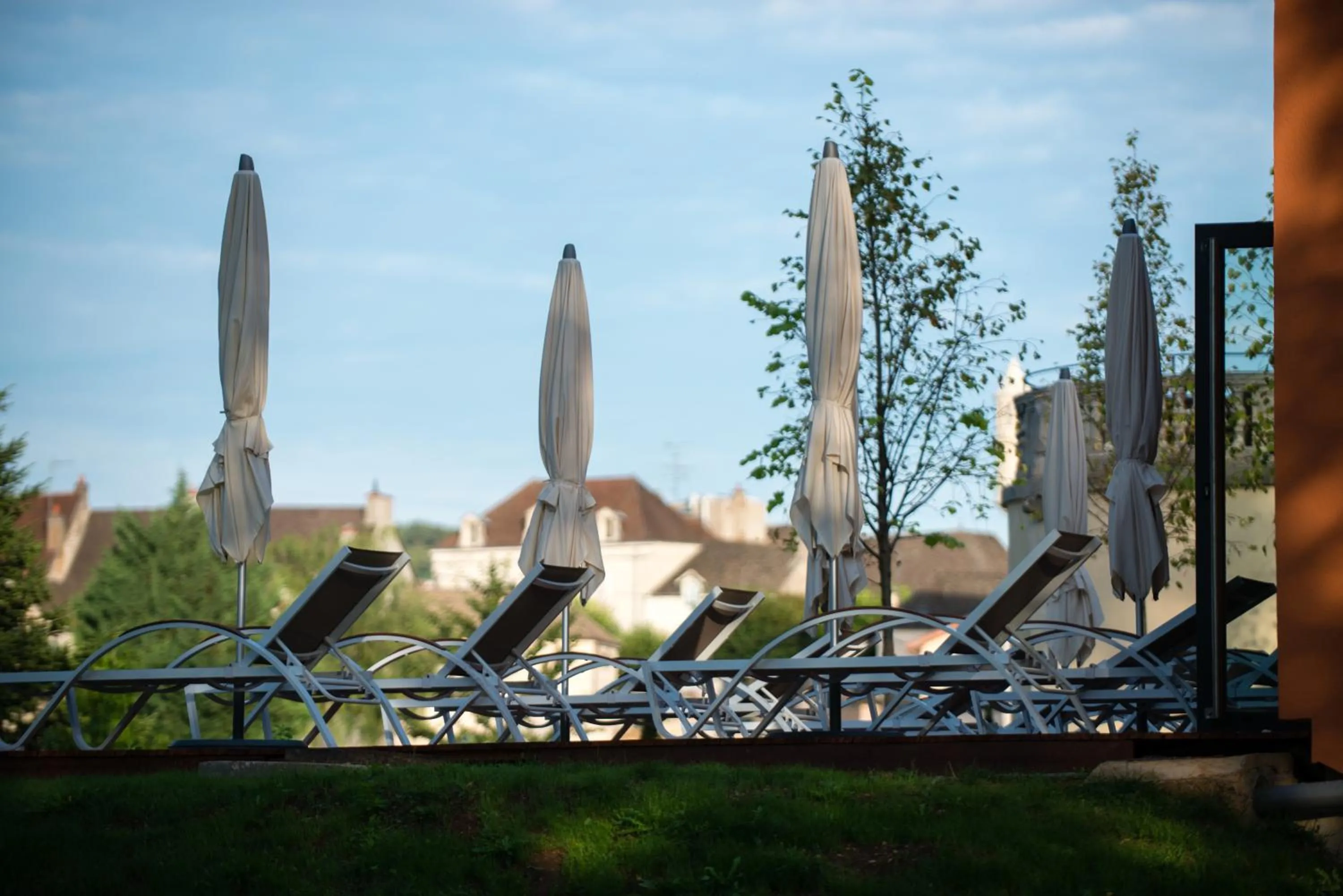 Solarium in Château & Spa de la Cueillette