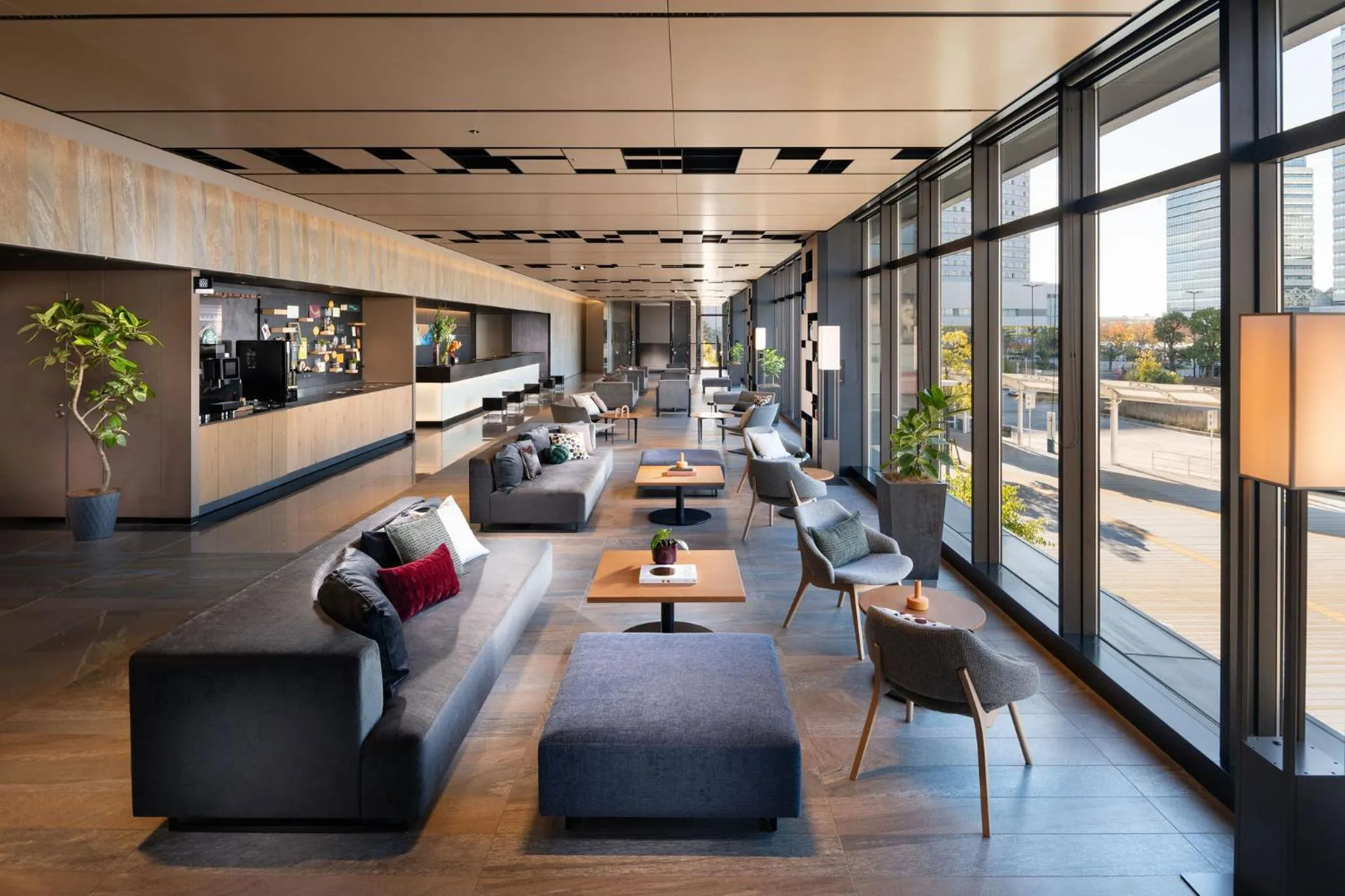 Lobby or reception in DoubleTree by Hilton Tokyo Ariake