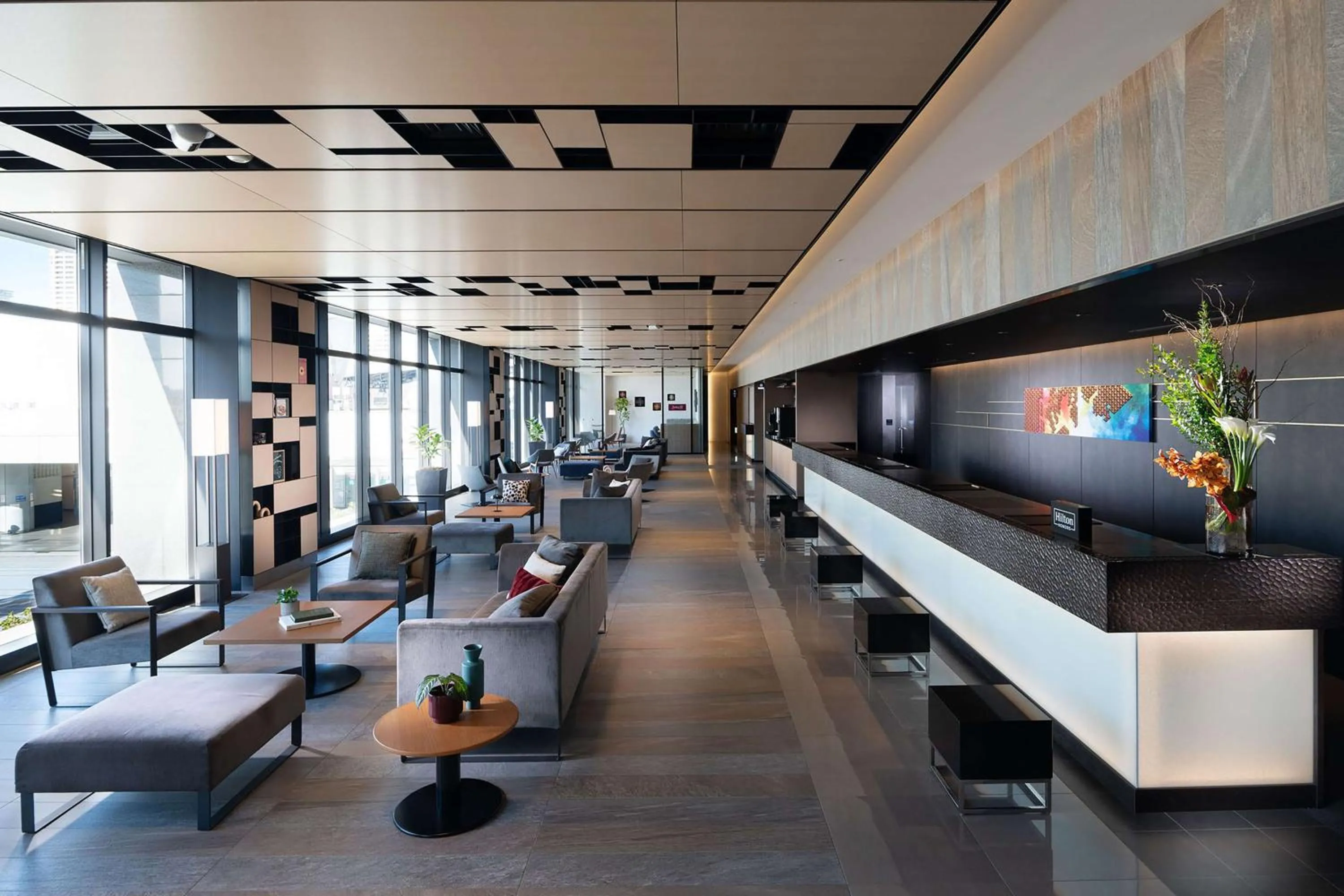 Lobby or reception in DoubleTree by Hilton Tokyo Ariake
