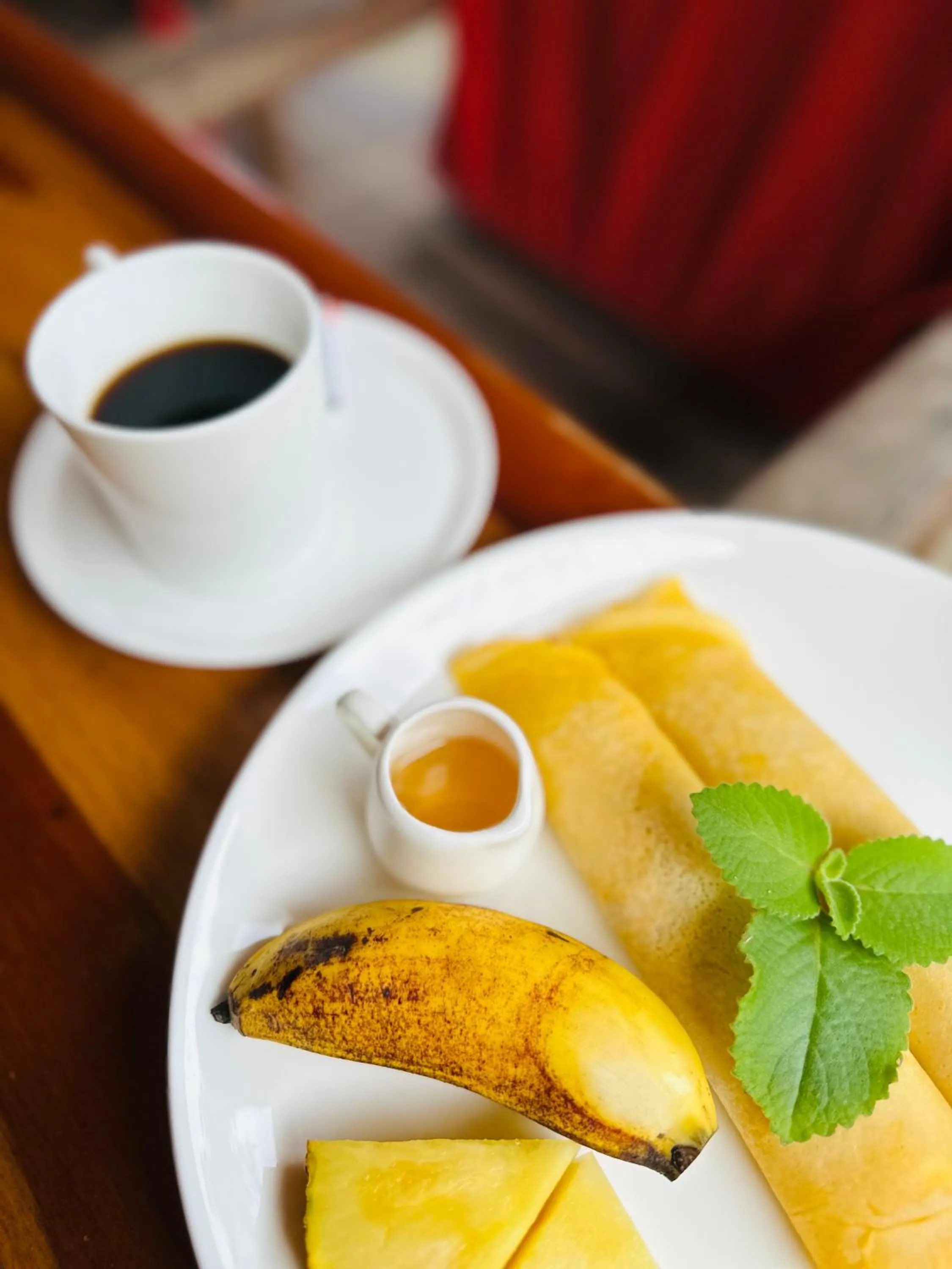 Breakfast in Atremaru Jungle Retreat