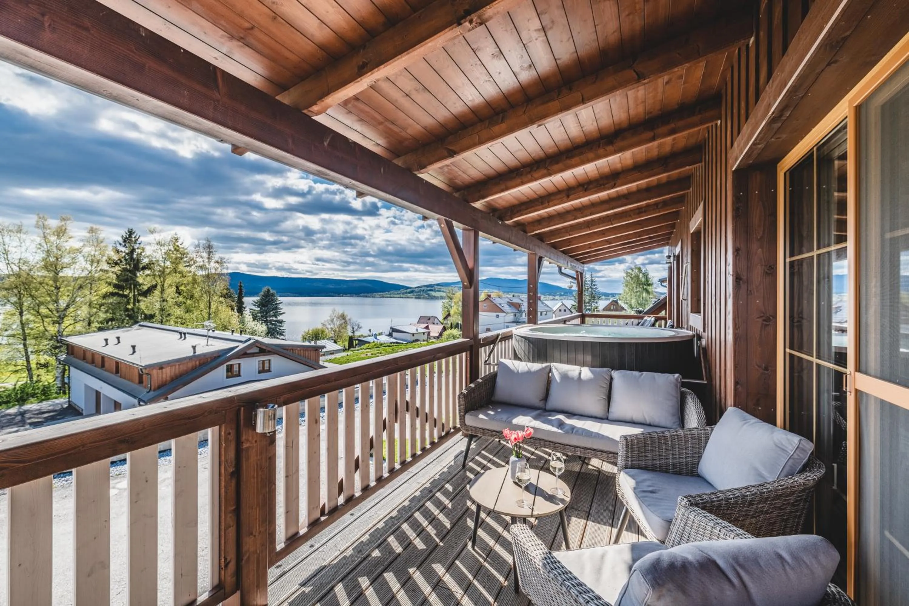Balcony/Terrace in Hotel Resort Relax
