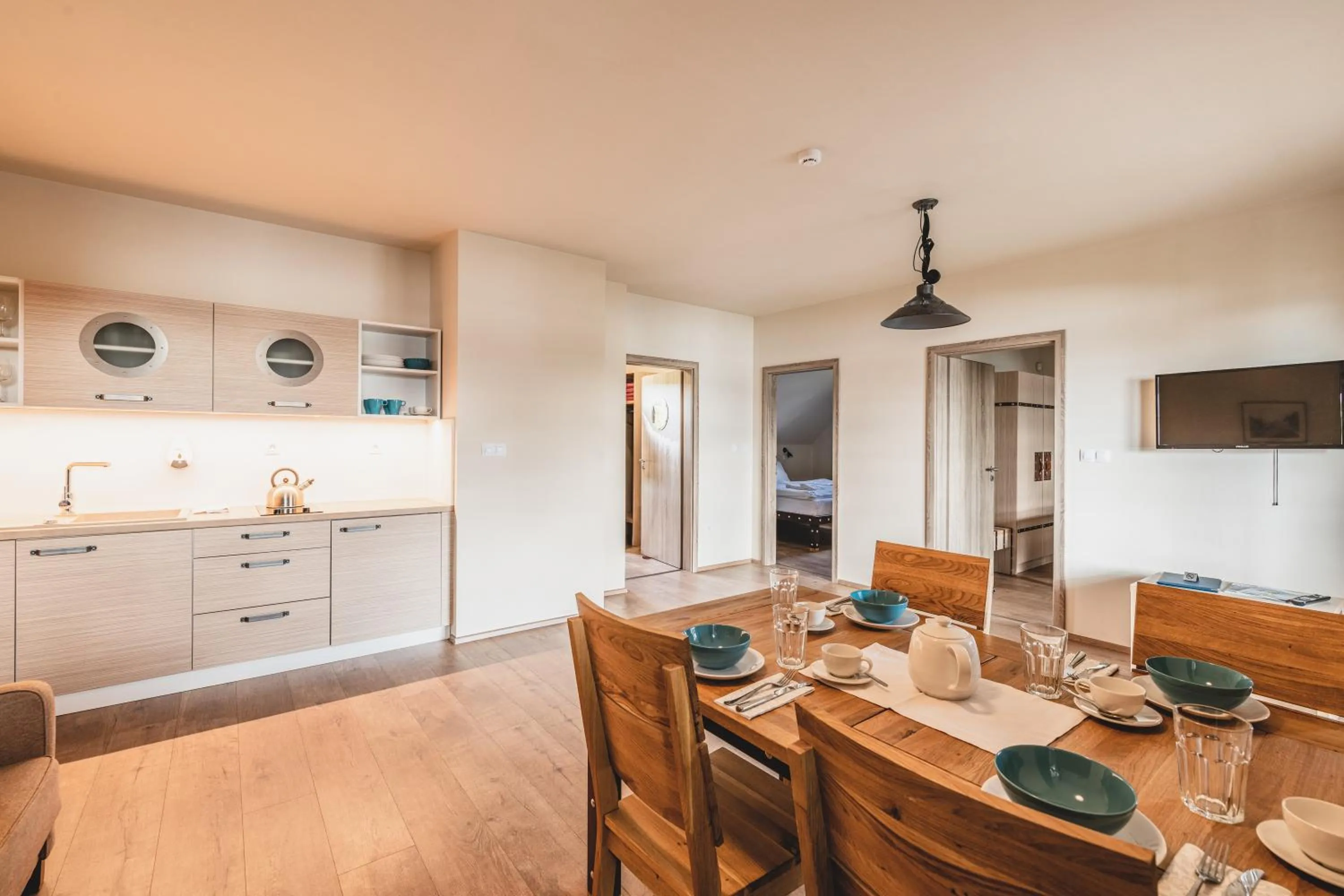 Kitchen or kitchenette in Hotel Resort Relax