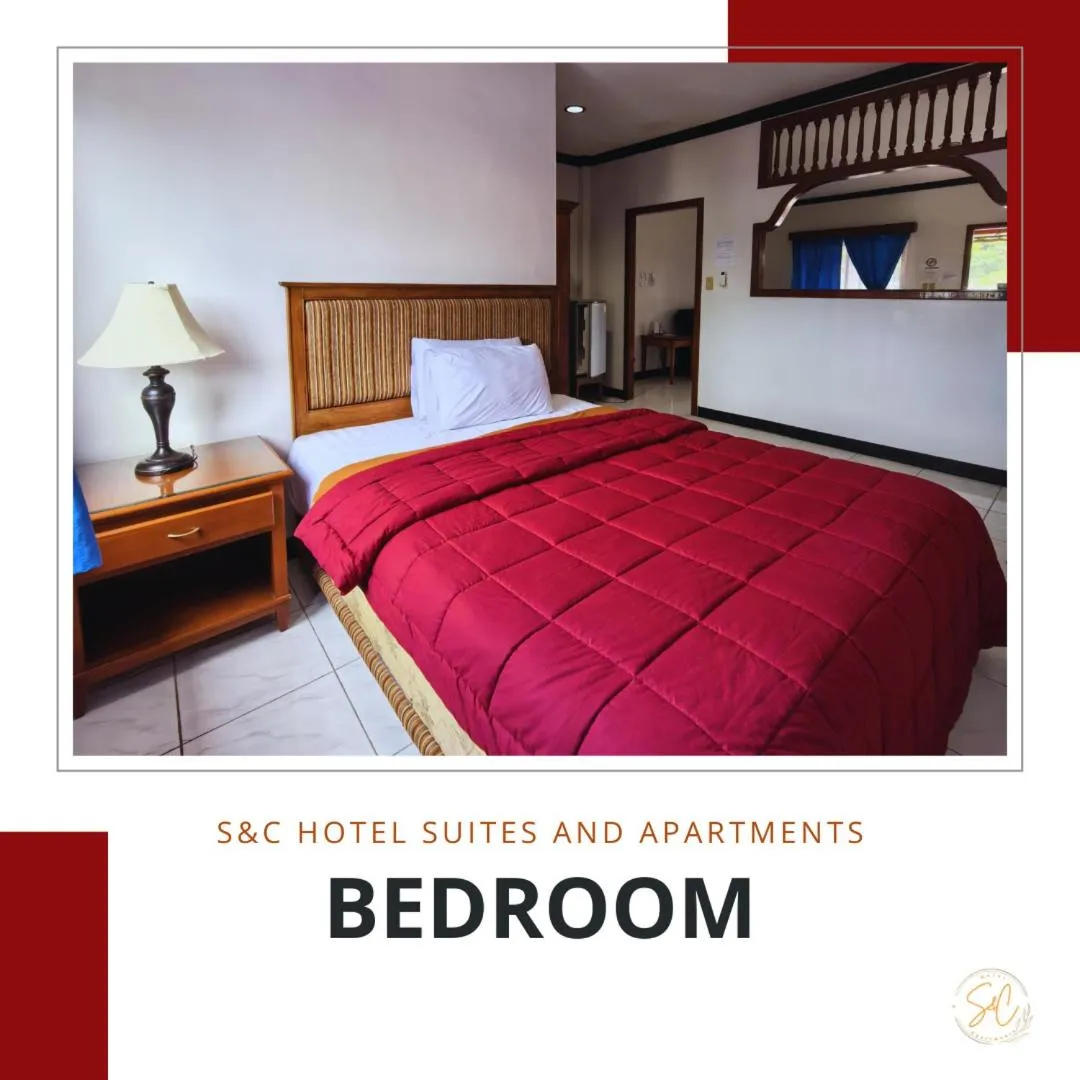 Bed in S&C Hotel Suites and Apartments