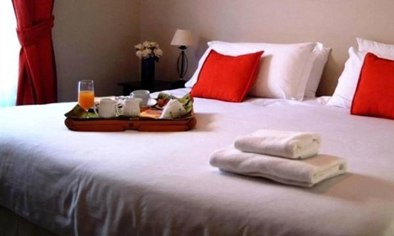 Bed in Hotel Carpa Manzano