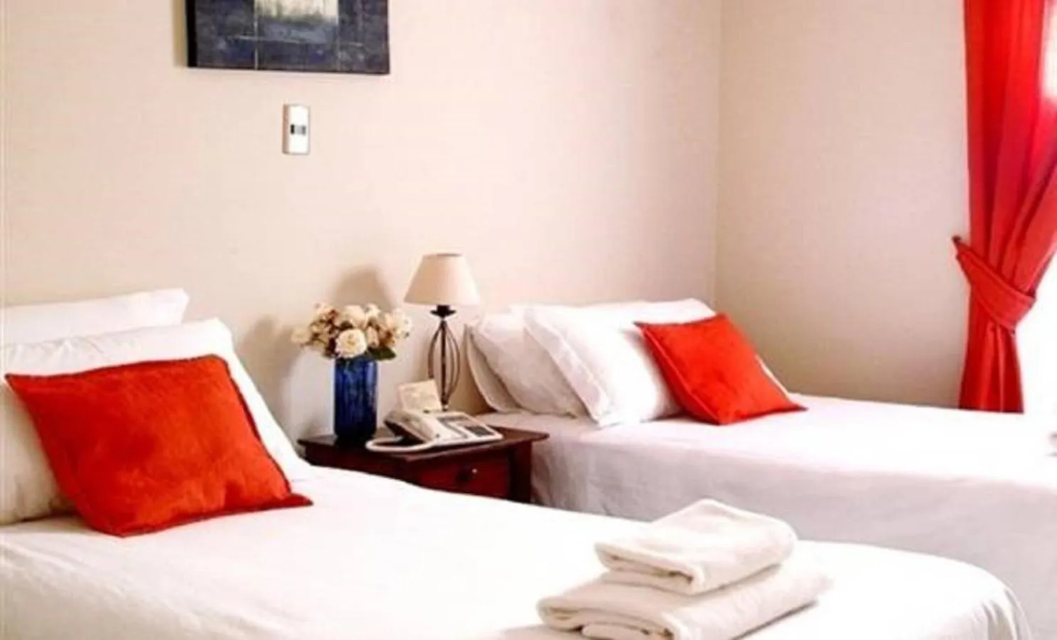 Bed in Hotel Carpa Manzano