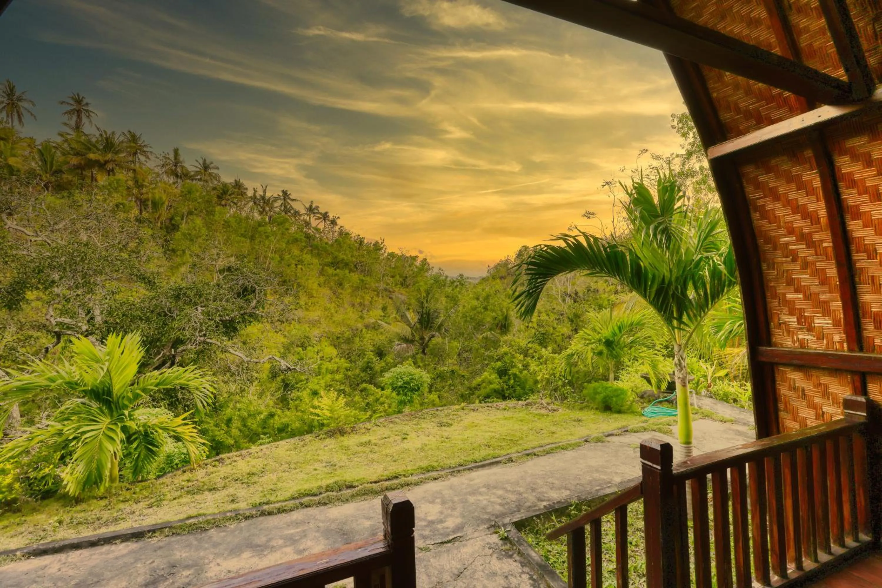 Patio in Butterfly Bungalow
