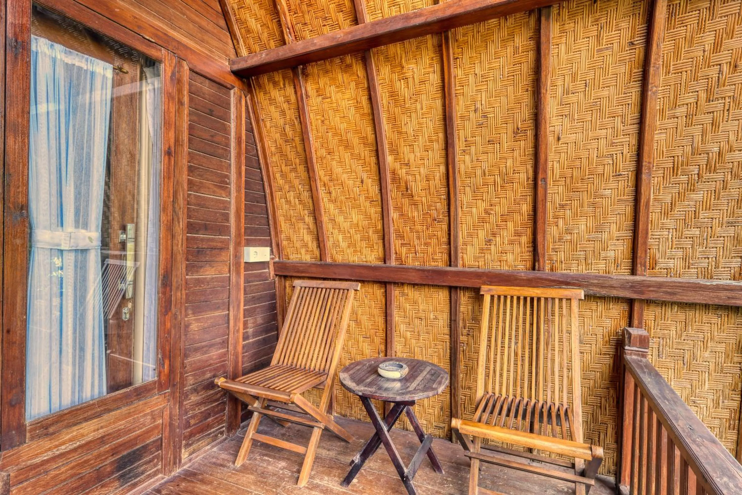 Patio in Butterfly Bungalow