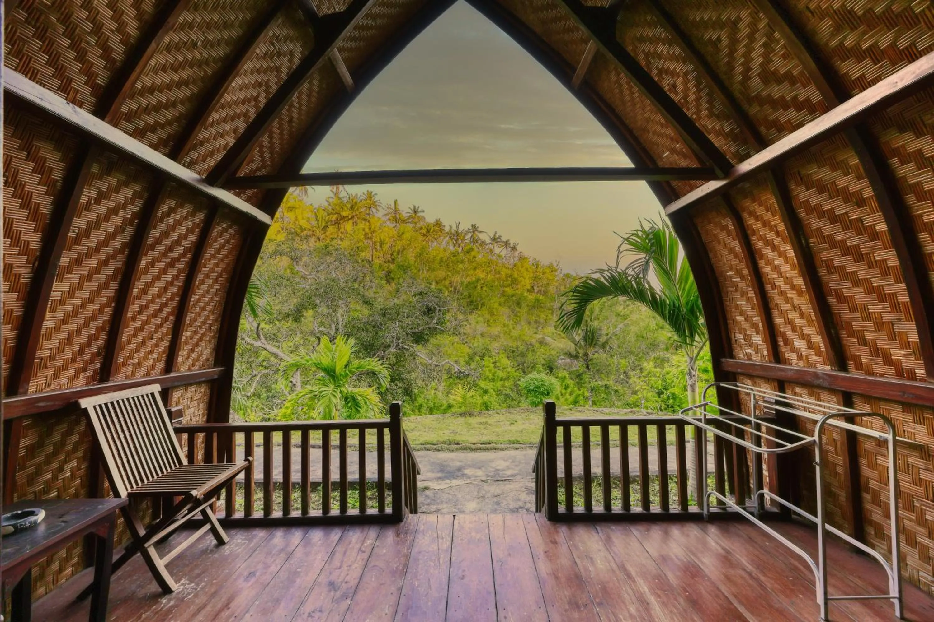 Patio in Butterfly Bungalow