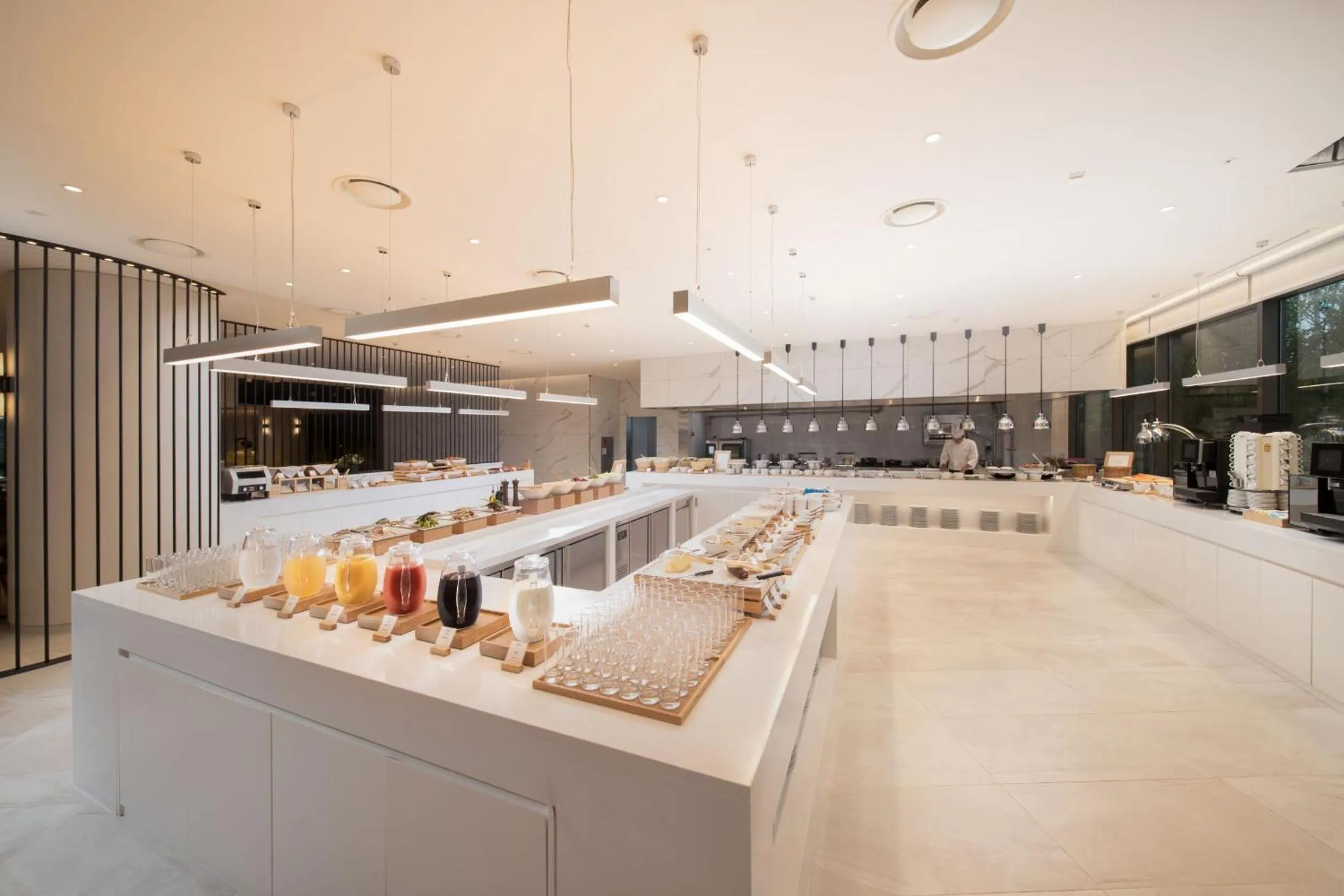 Breakfast in Hotel Marinabay Seoul