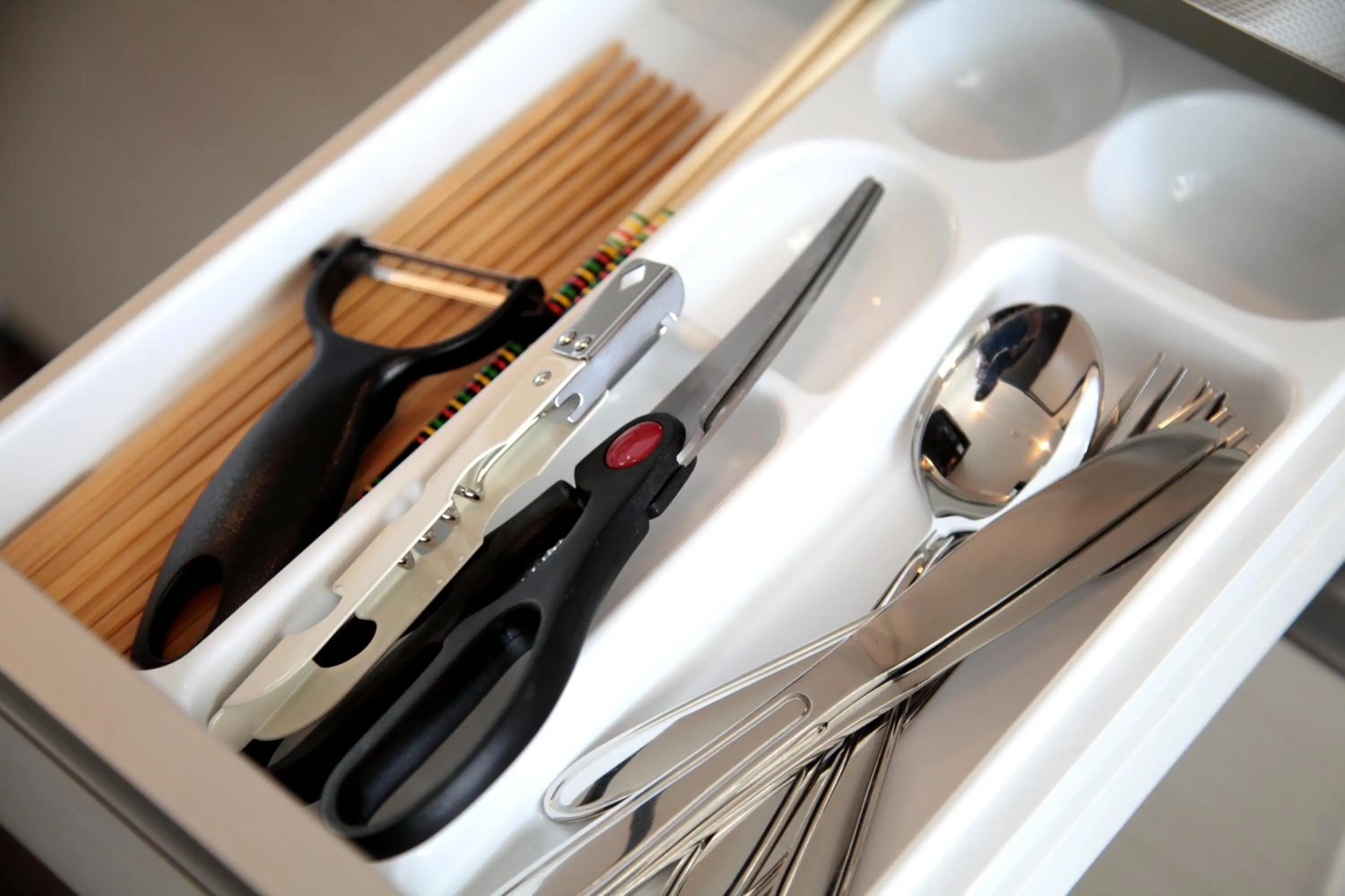 Kitchen or kitchenette in Hotel Tomas Nago