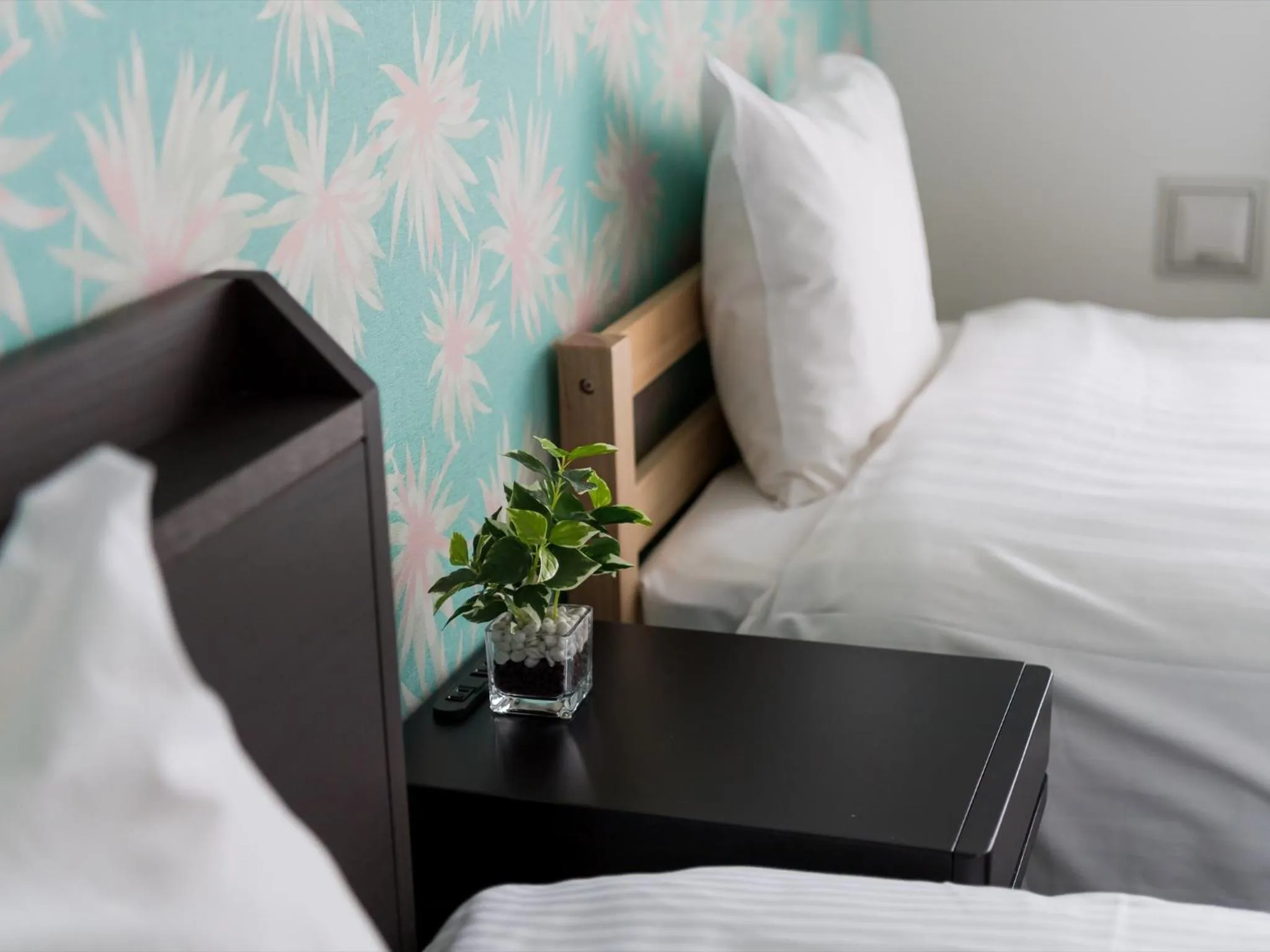 Bed in Hotel Tomas Nago