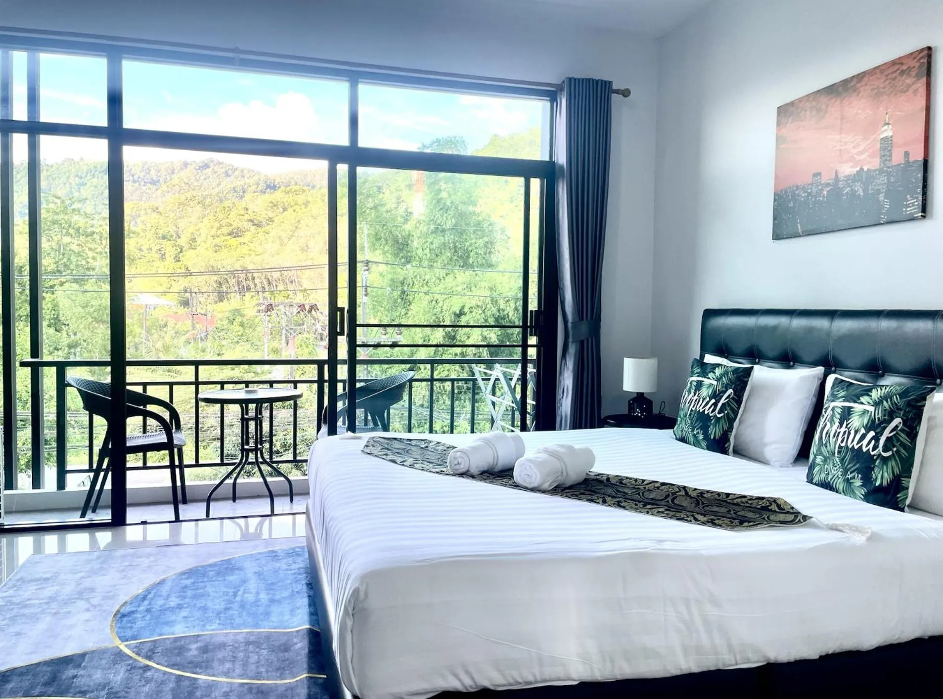 Bed in Mr.T Kamala Room