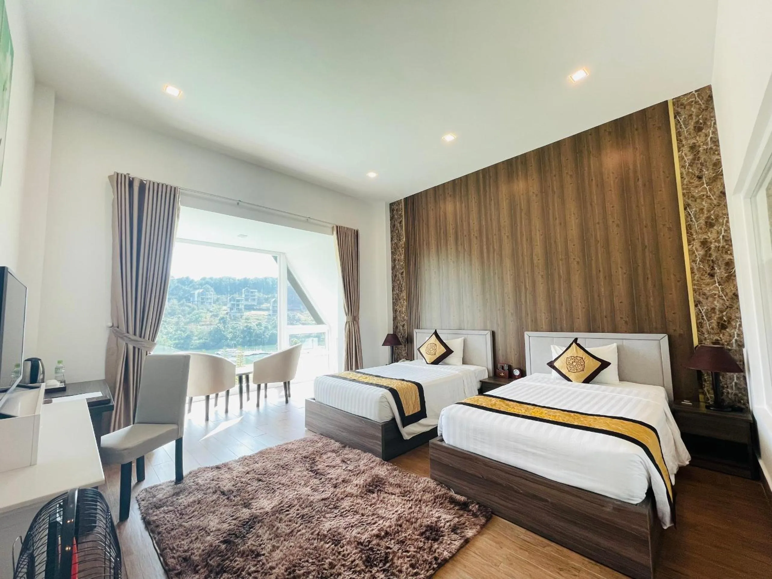 Natural landscape, Bed in Dalat Wonder Resort