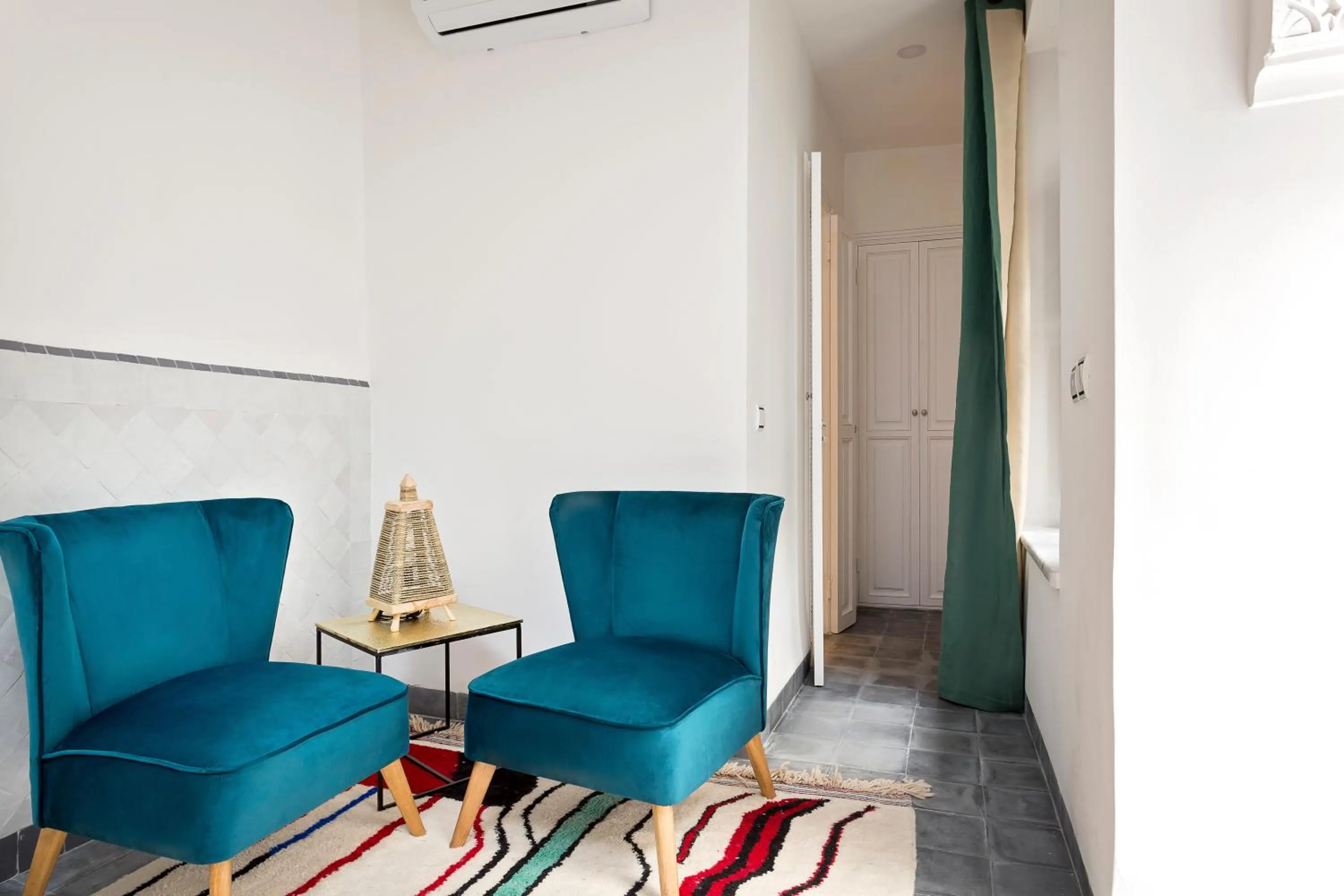 Seating area in Riad Mirage