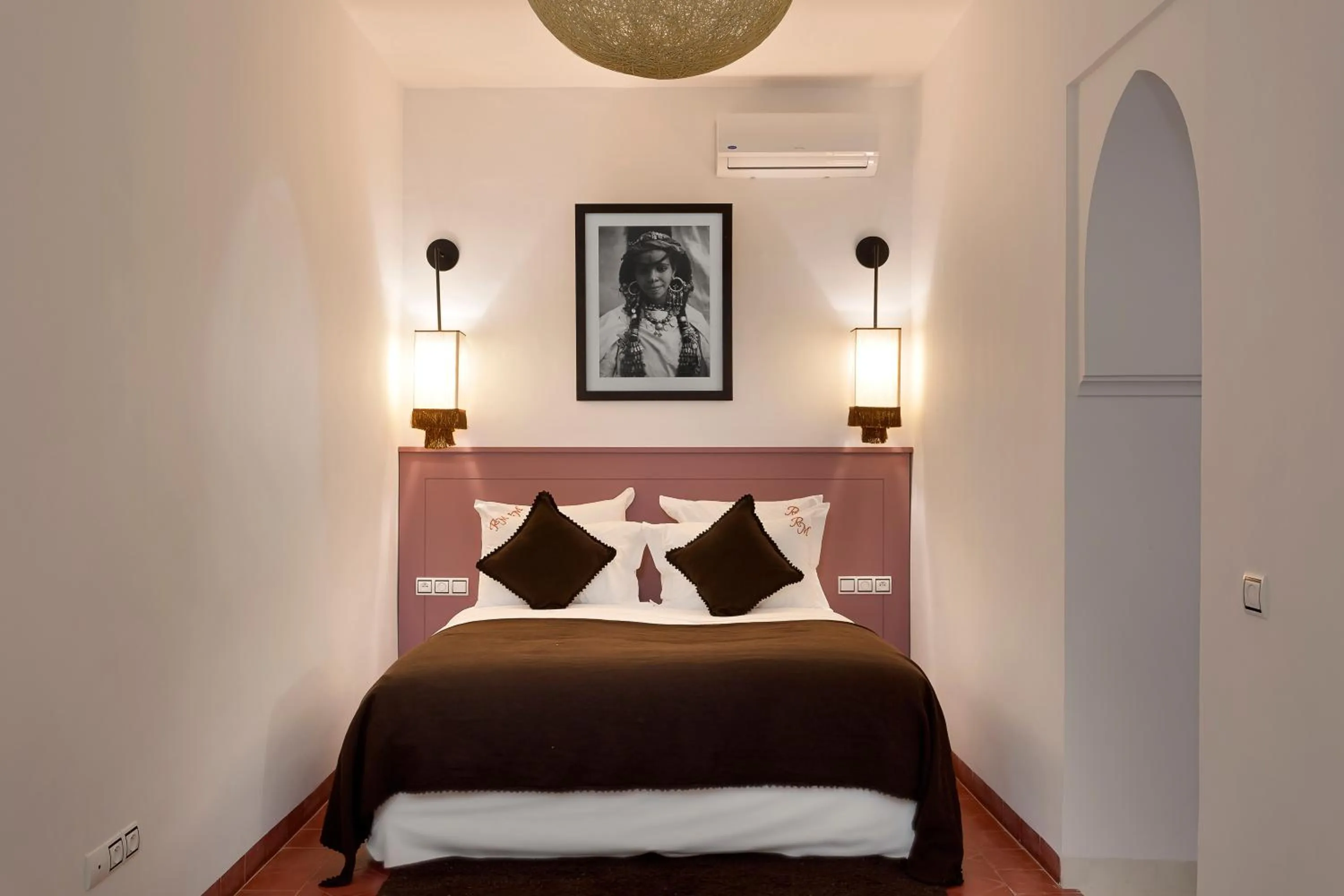 Bedroom, Bed in Riad Mirage