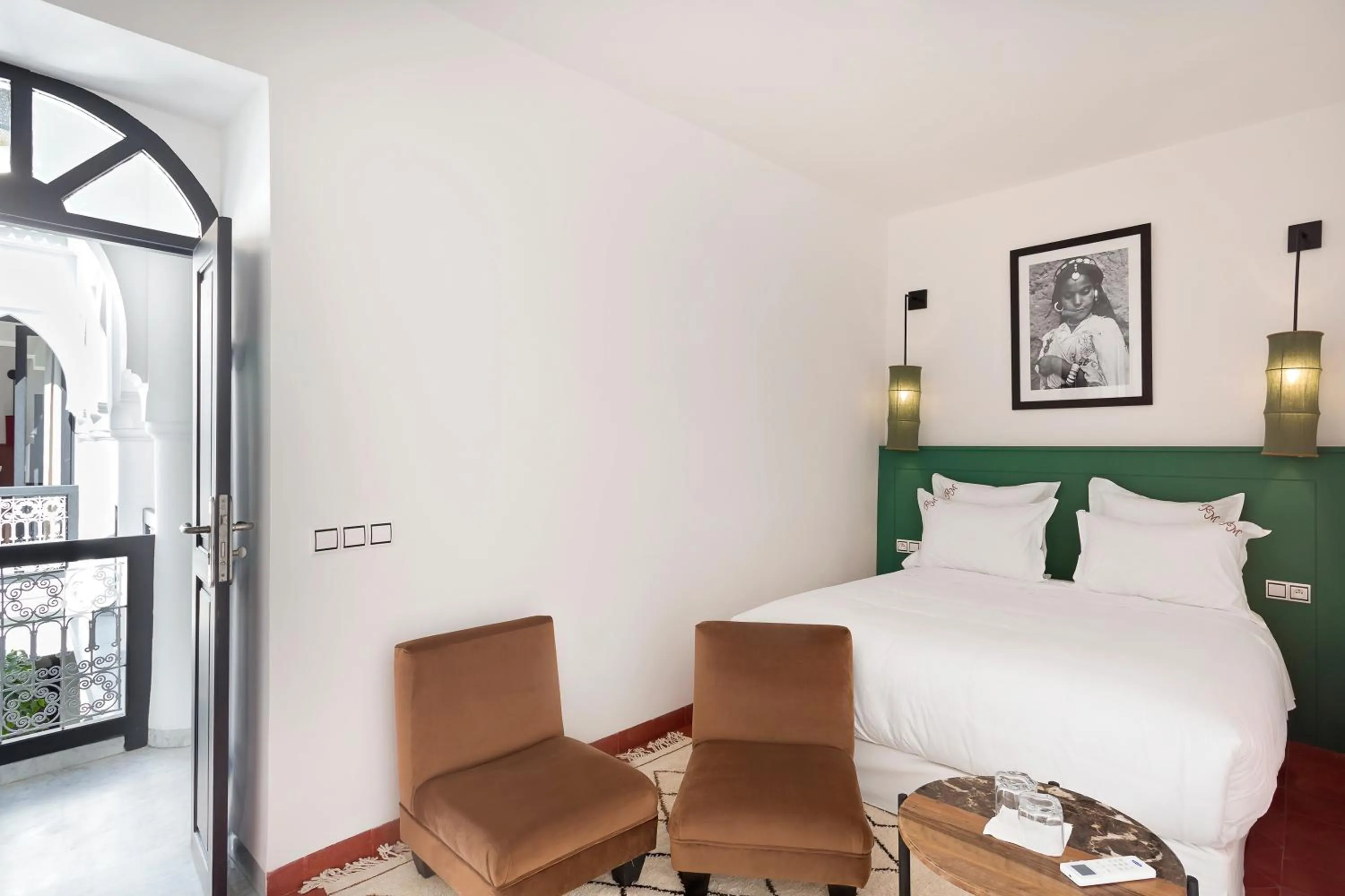 Bedroom, Bed in Riad Mirage