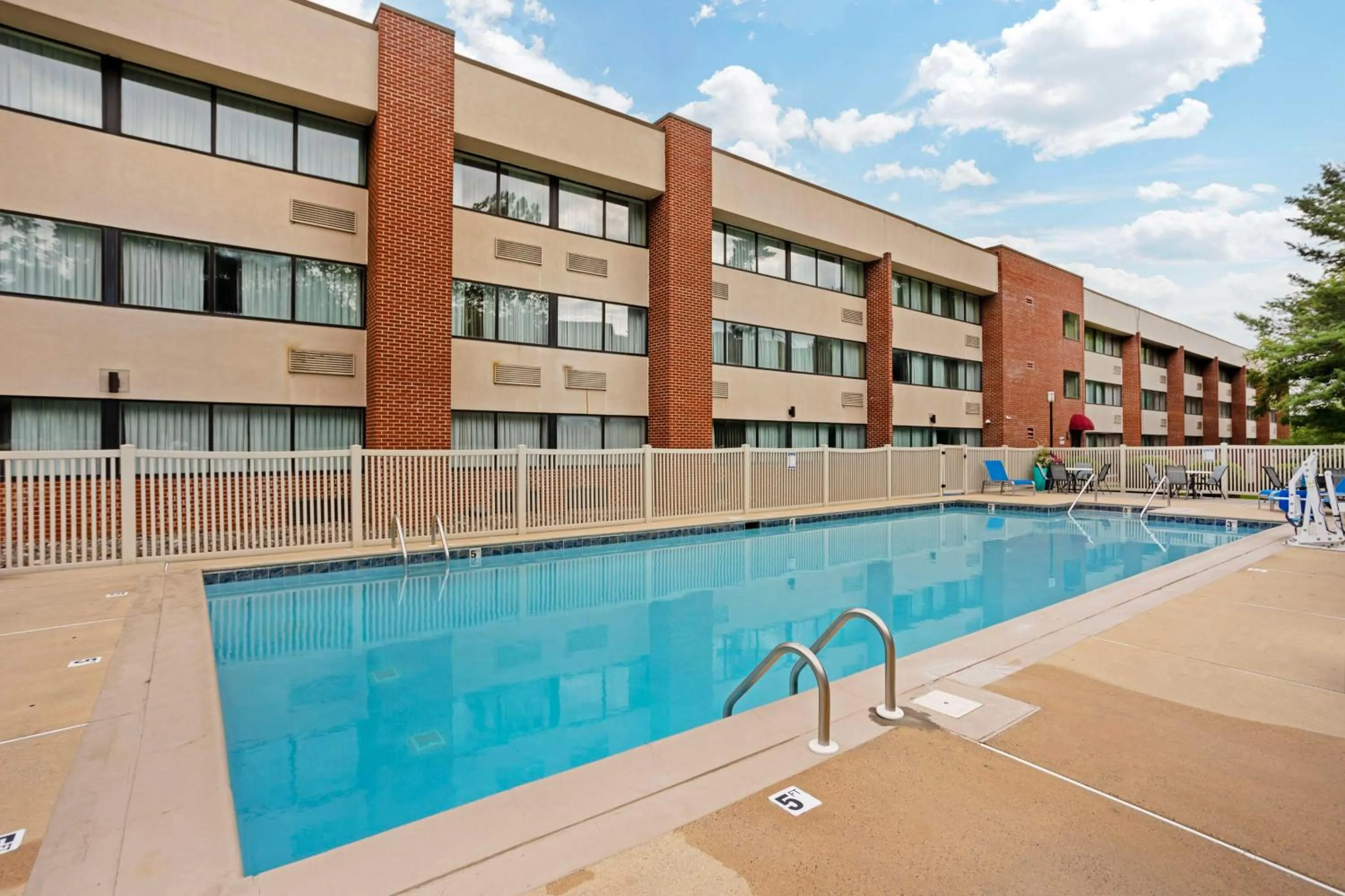 Pool view in Best Western Plus Reading Inn & Suites