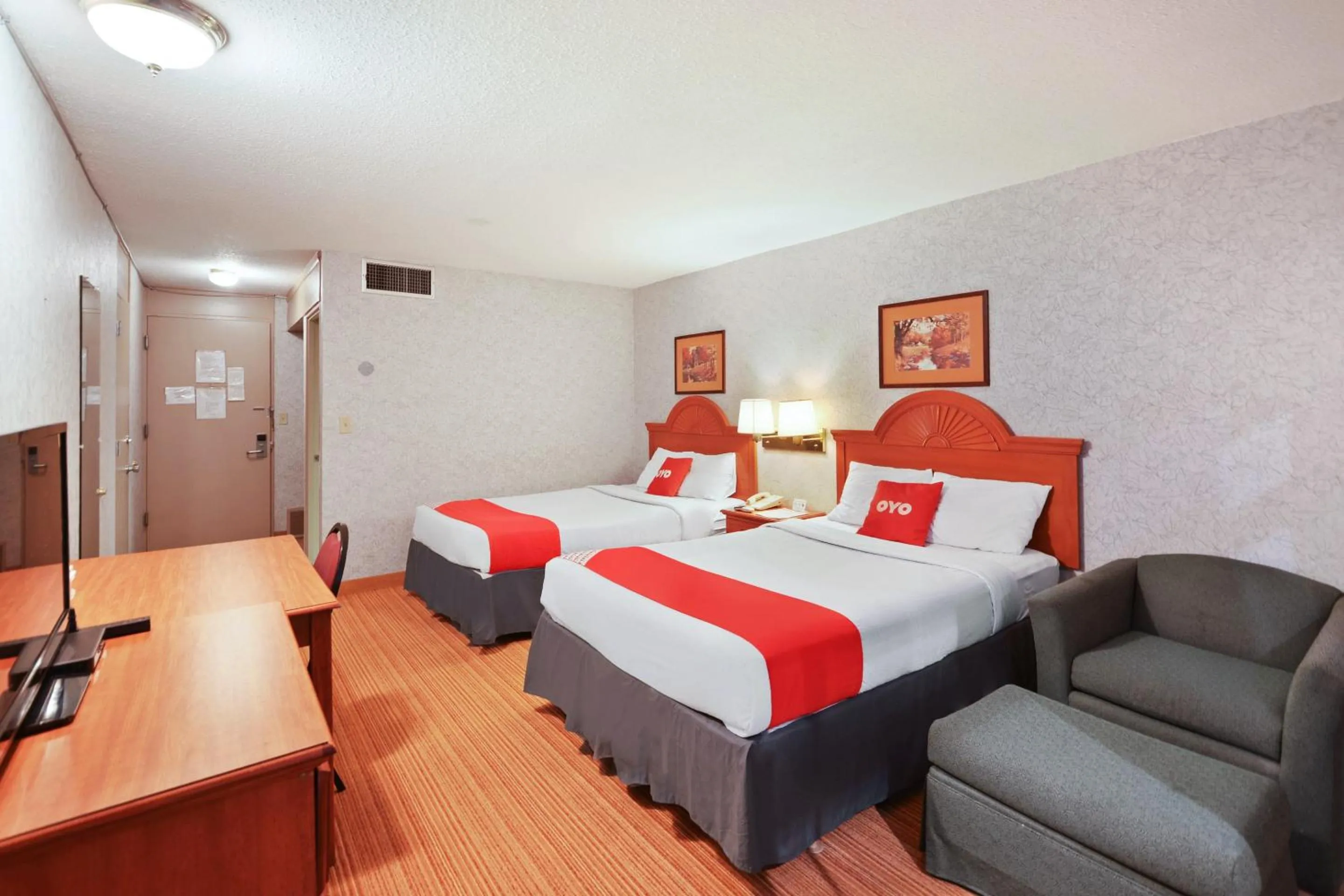 Bedroom, Bed in OYO Hotel Goodland KS Hwy 24