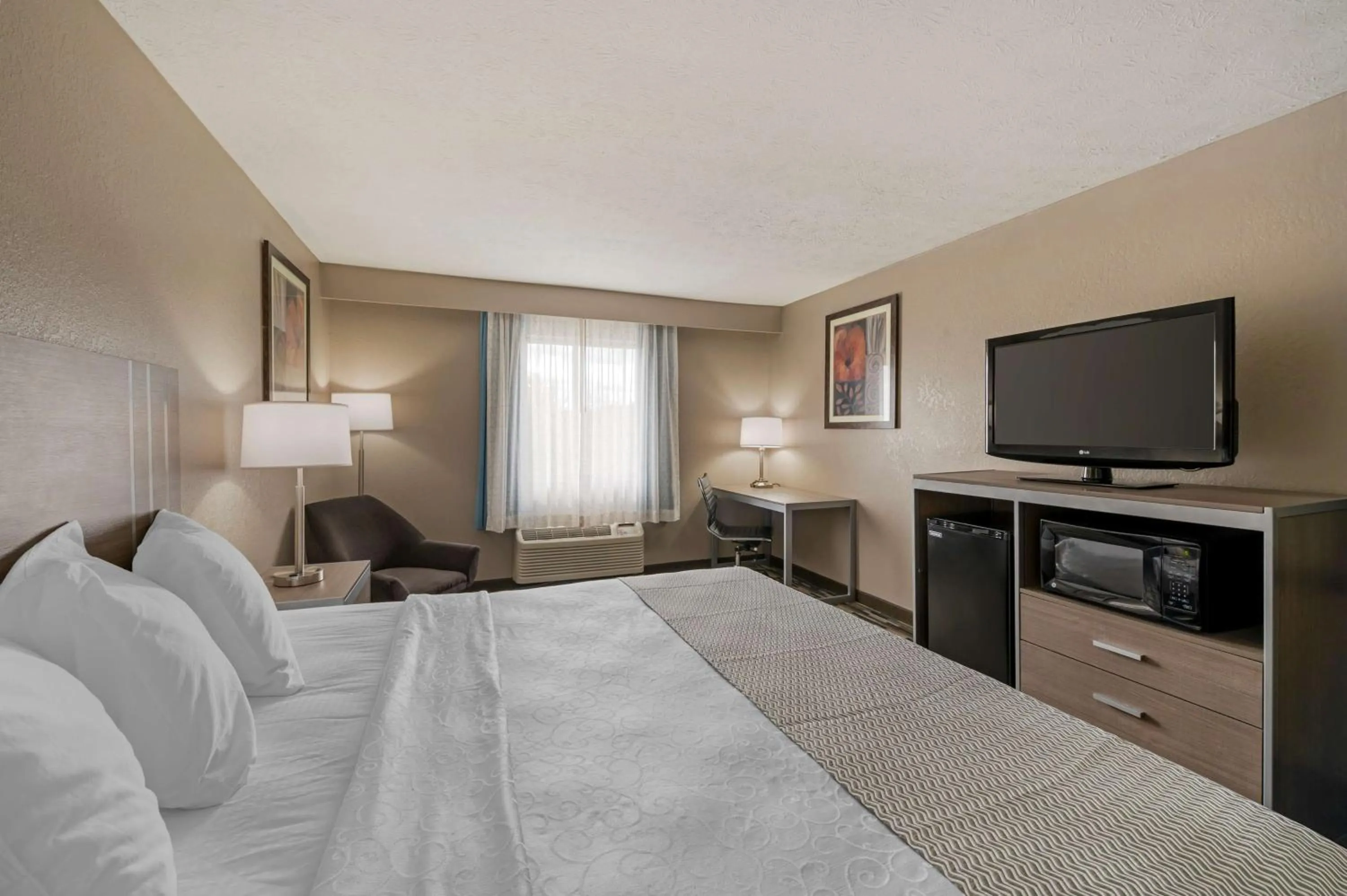 Bedroom, Bed in Best Western Edinburgh/Columbus