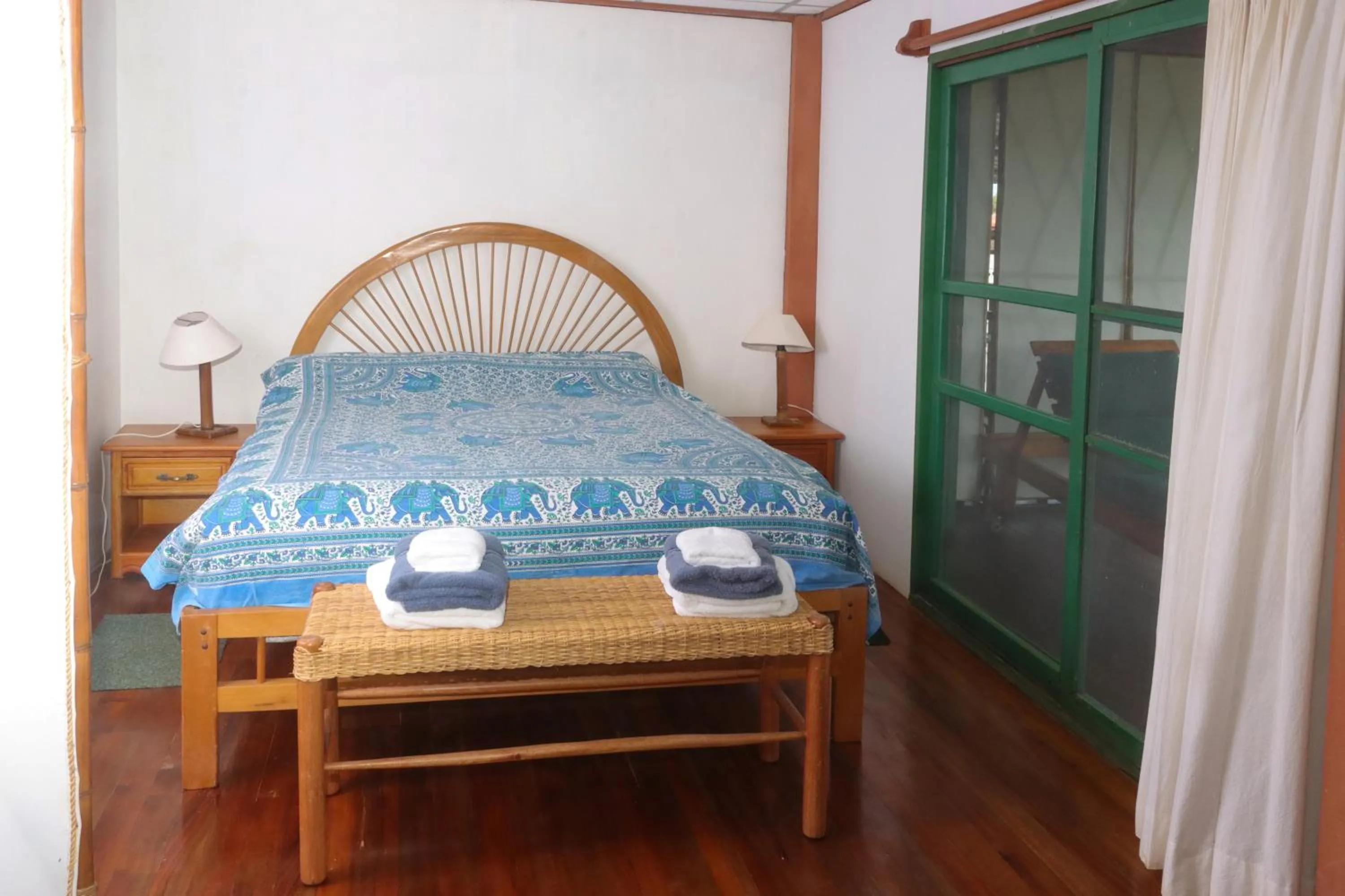 Bed in Galapagos Chalet