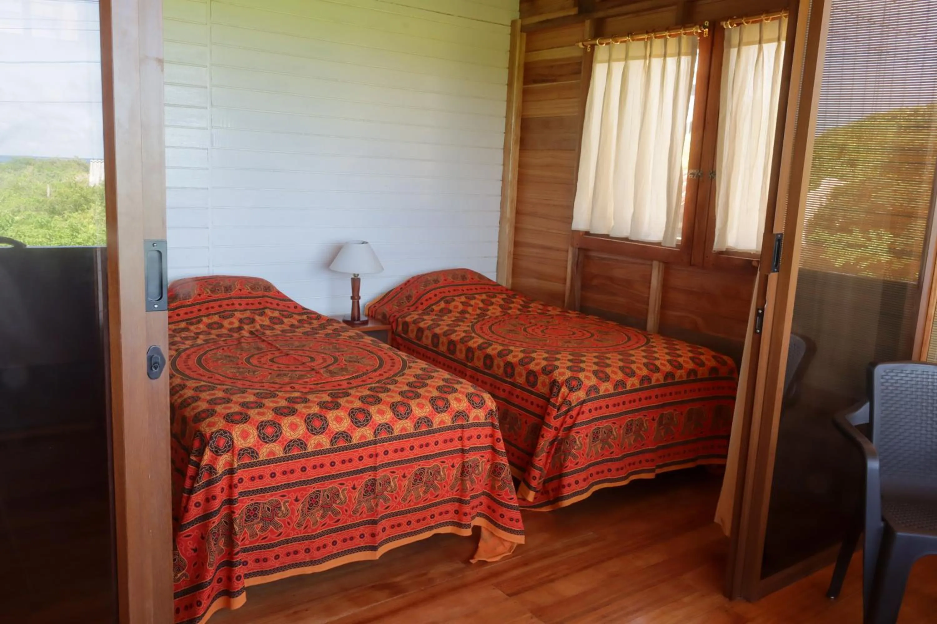 Bed in Galapagos Chalet