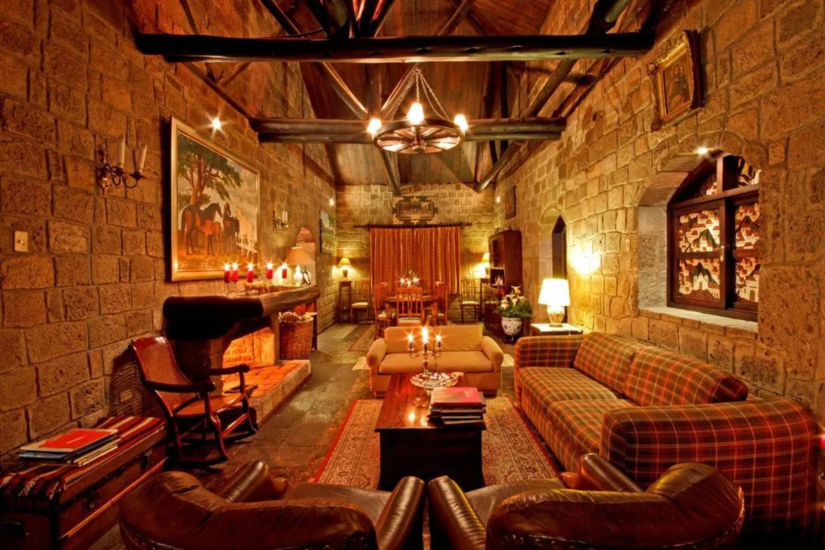 Communal lounge/ TV room in Hacienda Hato Verde