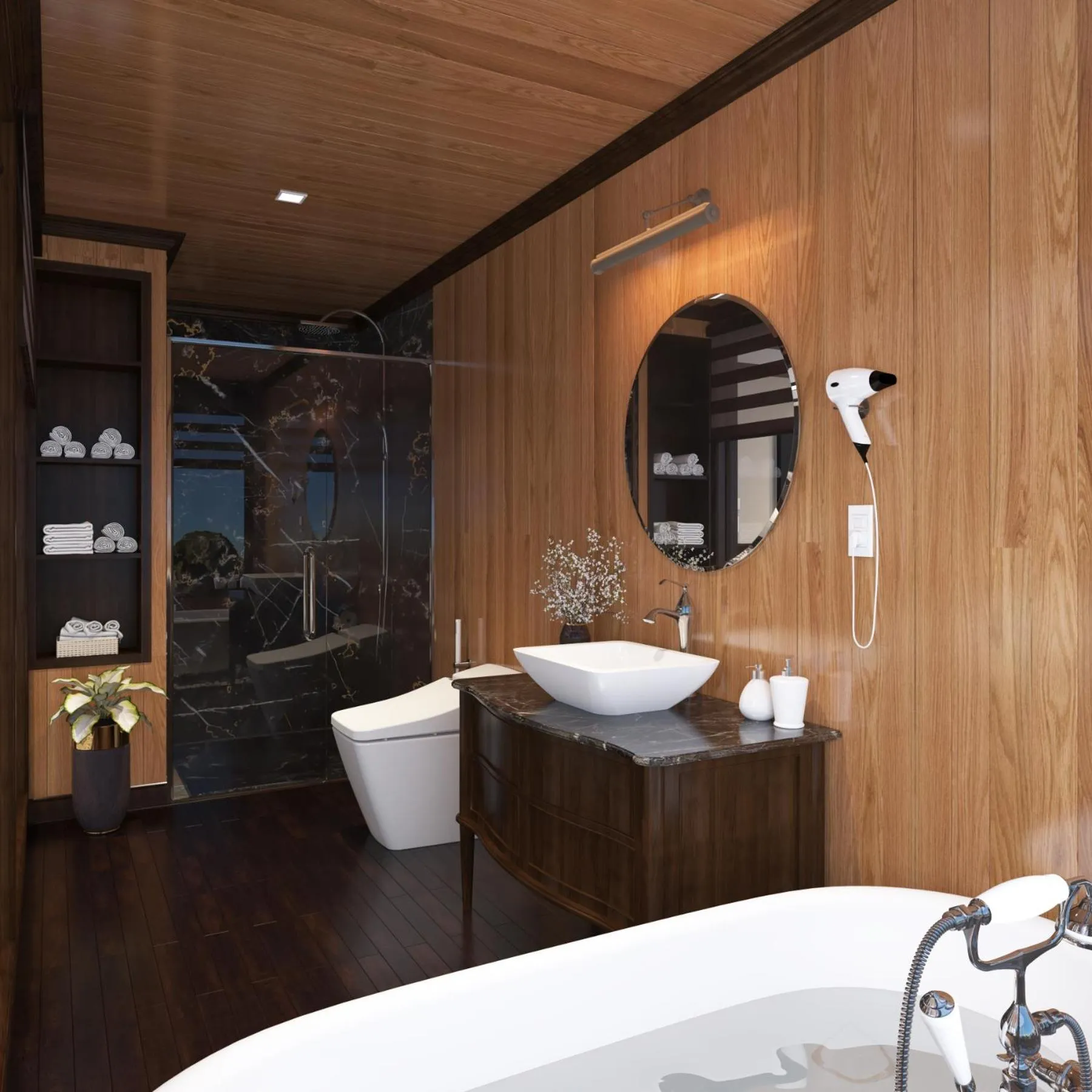 Bathroom in La Regina Legend Cruise