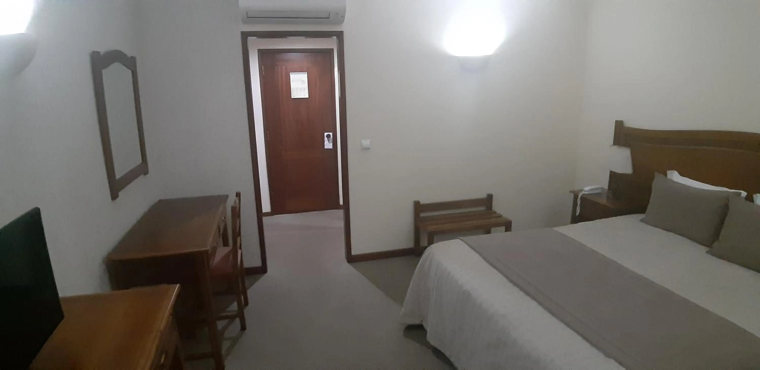 Bed in Hotel Santa Maria