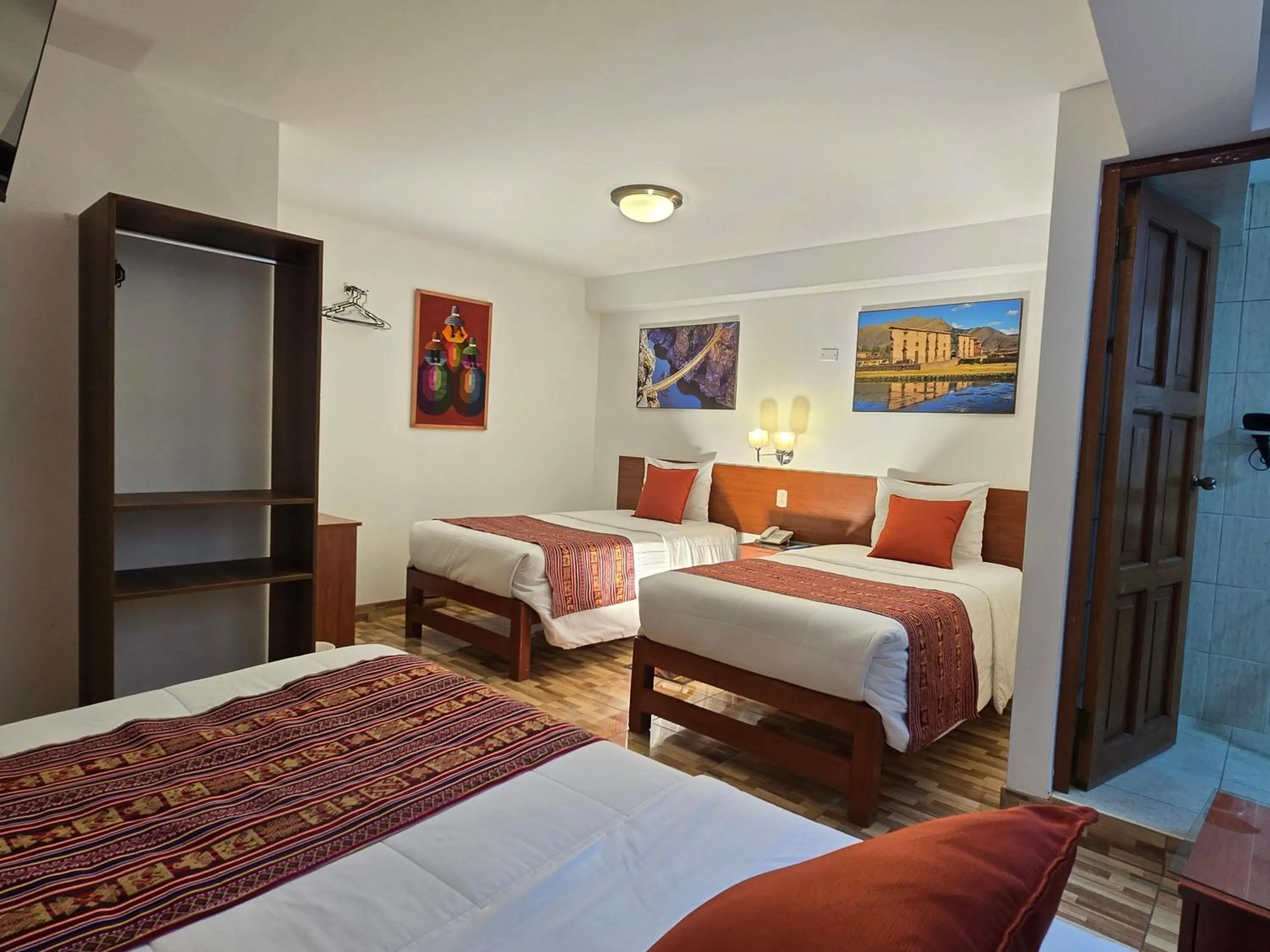 Bed in Viandina Machupicchu