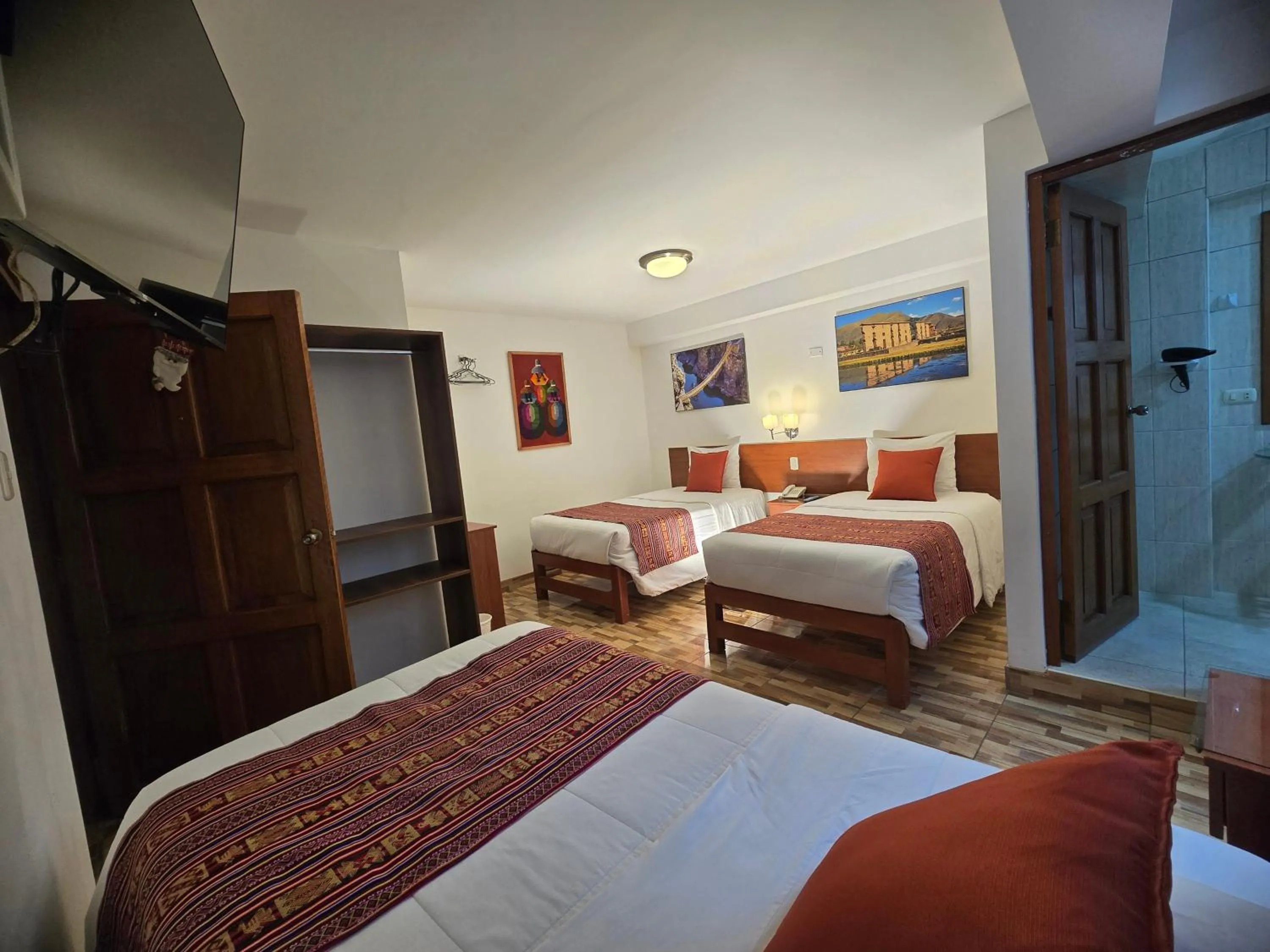 Bed in Viandina Machupicchu