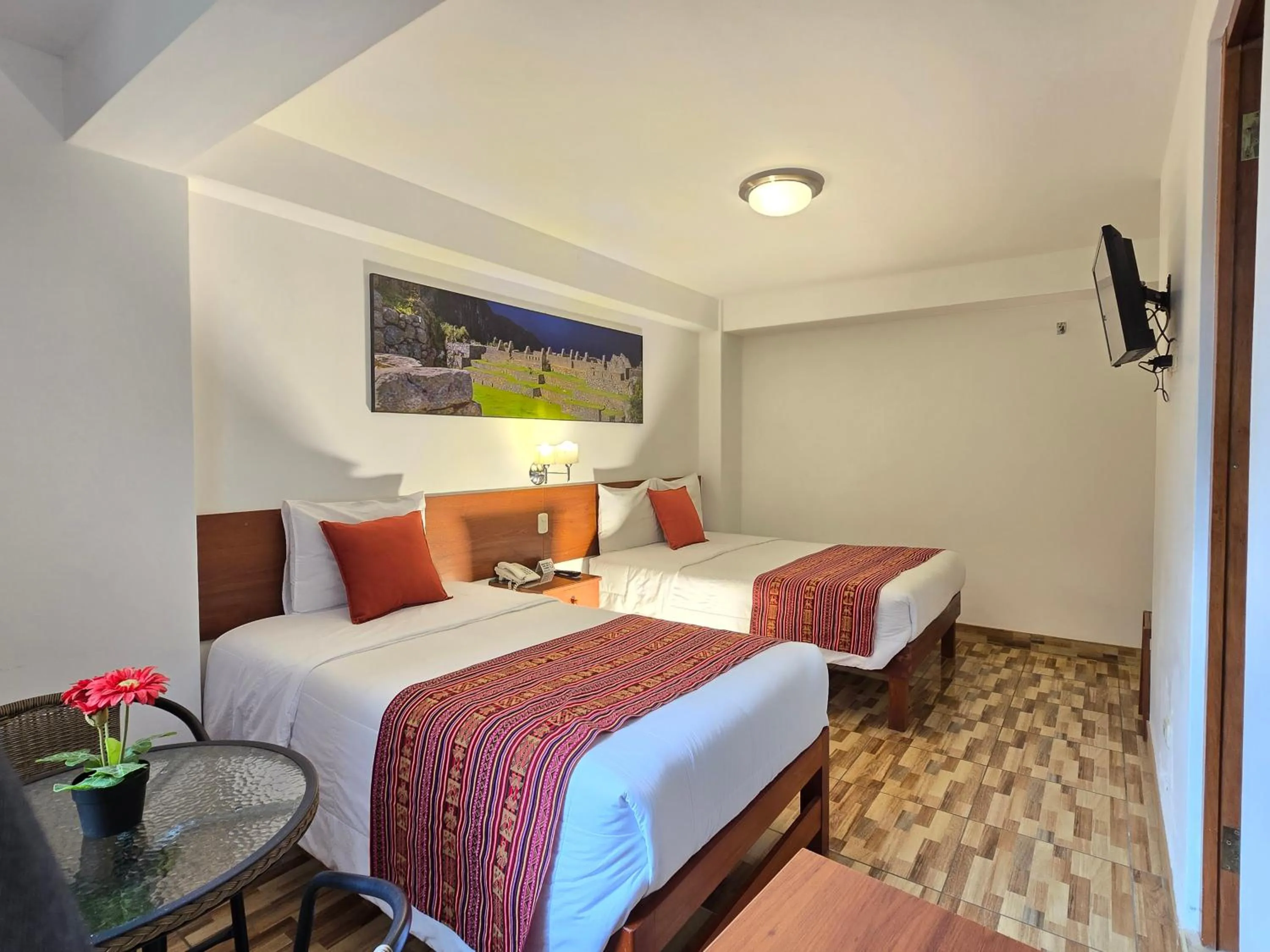 Bed in Viandina Machupicchu