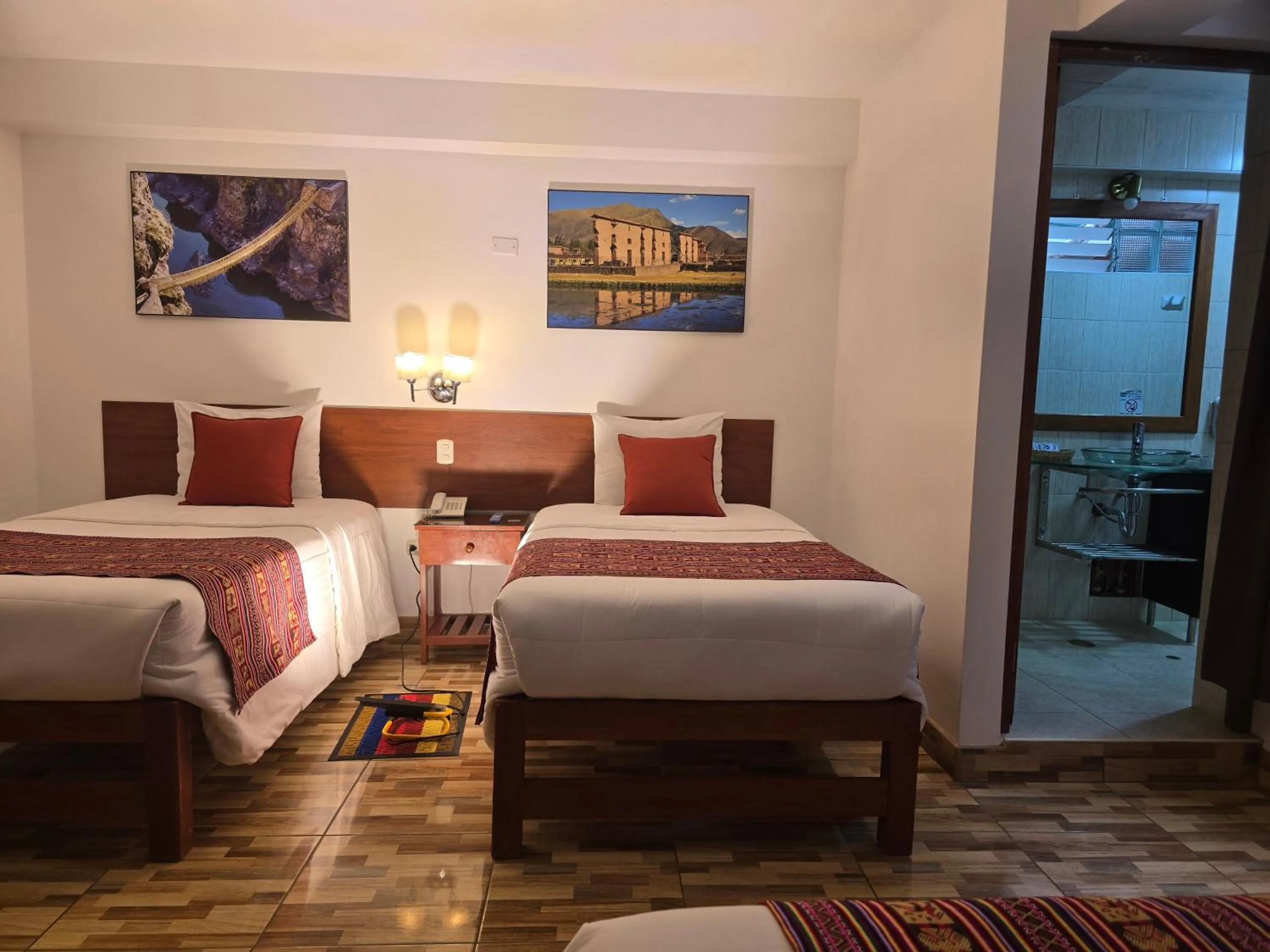 Bed in Viandina Machupicchu