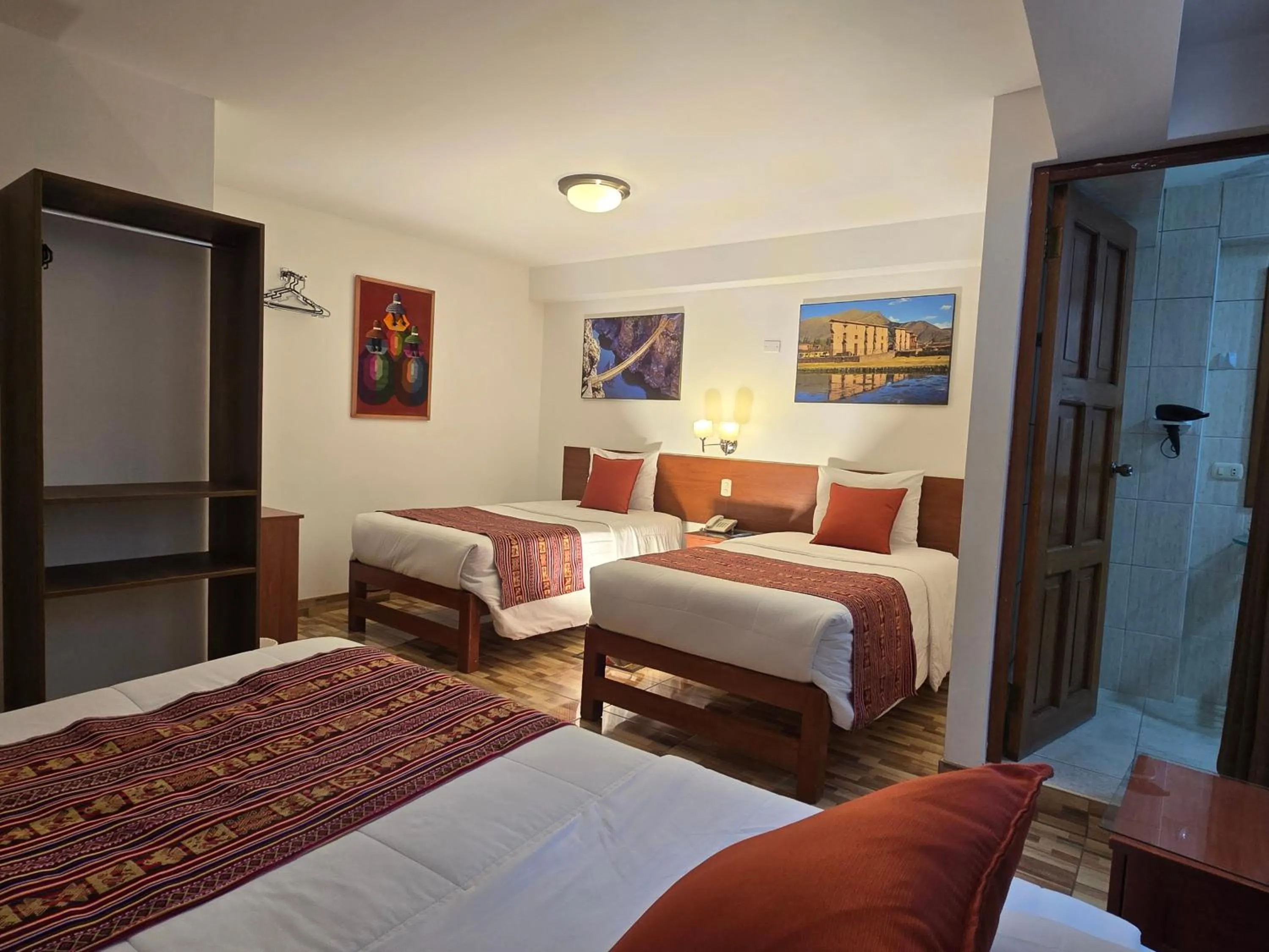 Bed in Viandina Machupicchu