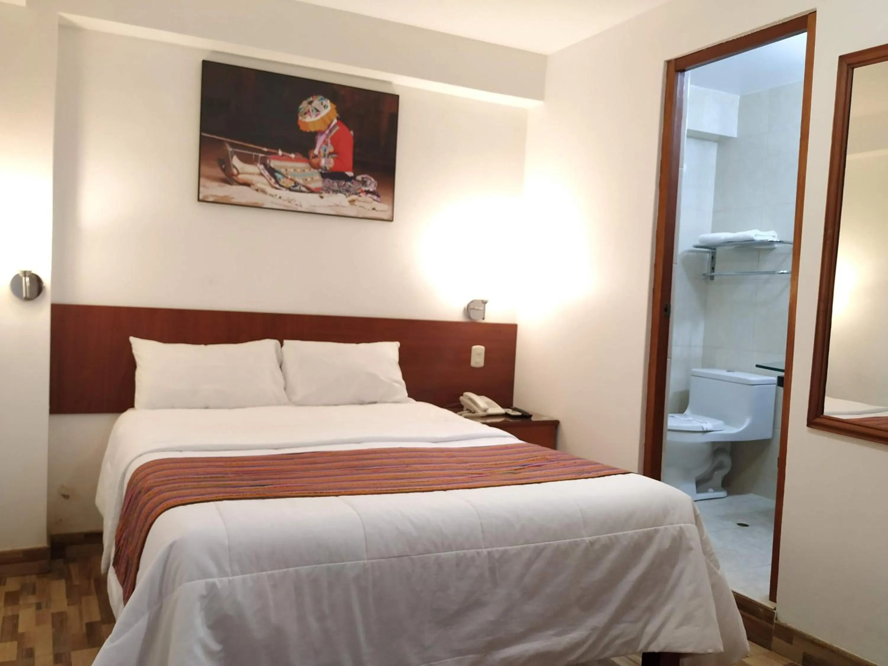 Bed in Viandina Machupicchu